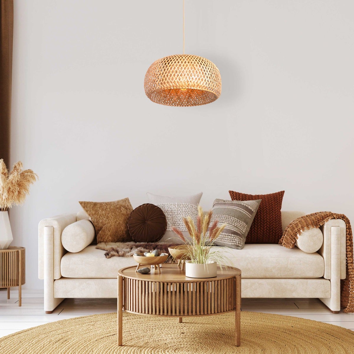 Say Hello Rattan Pendant Light