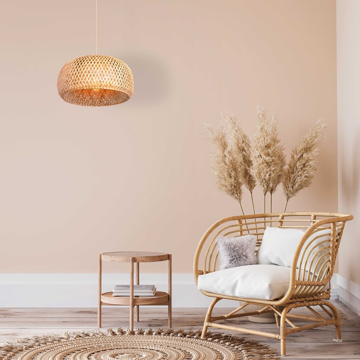 Say Hello Rattan Pendant Light
