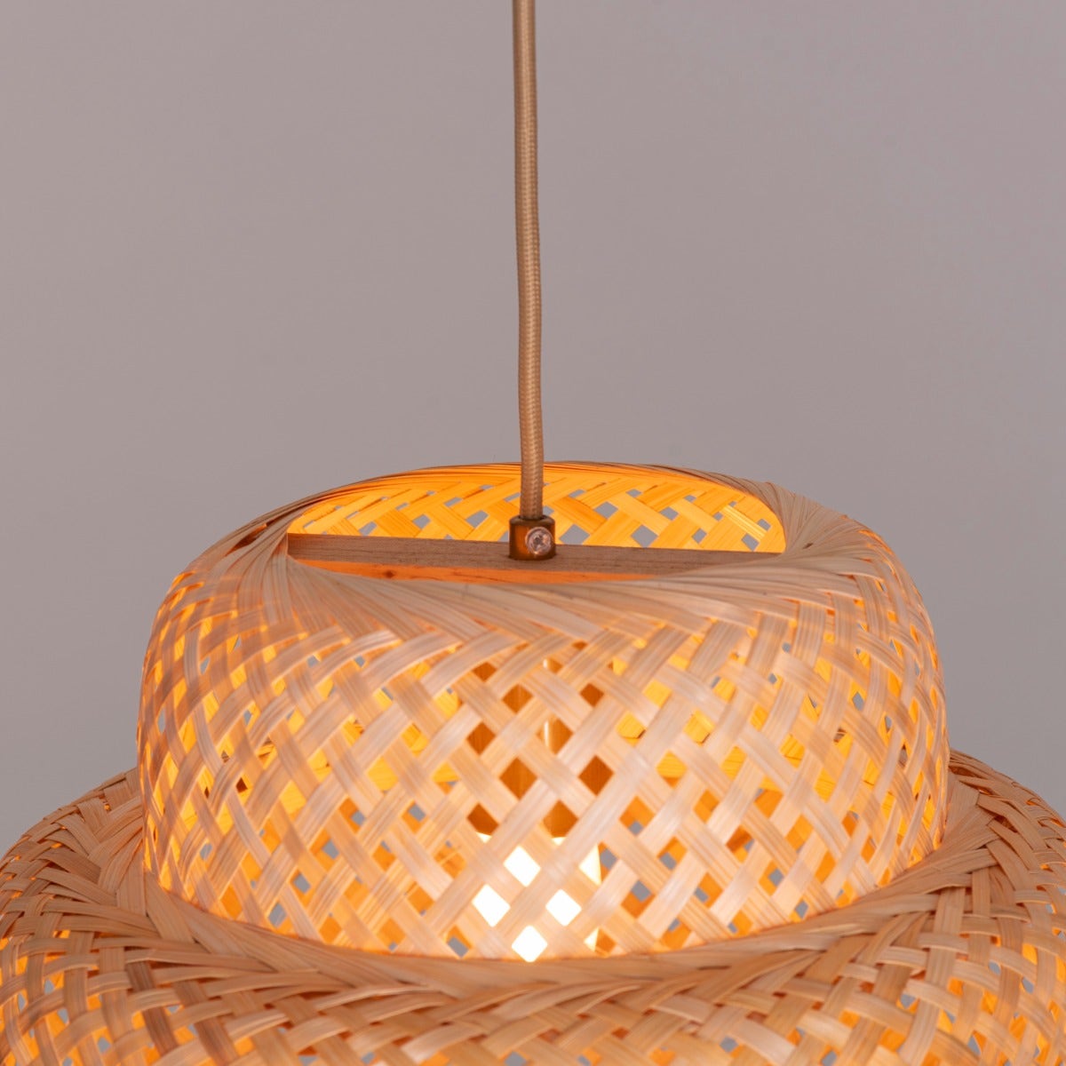 Feelings Are Hard Rattan Pendant Light