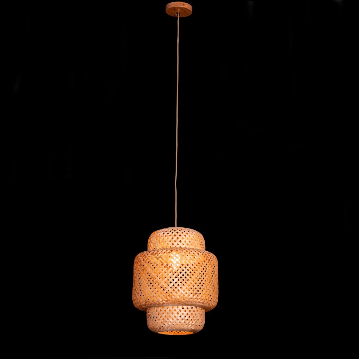 Feelings Are Hard Rattan Pendant Light