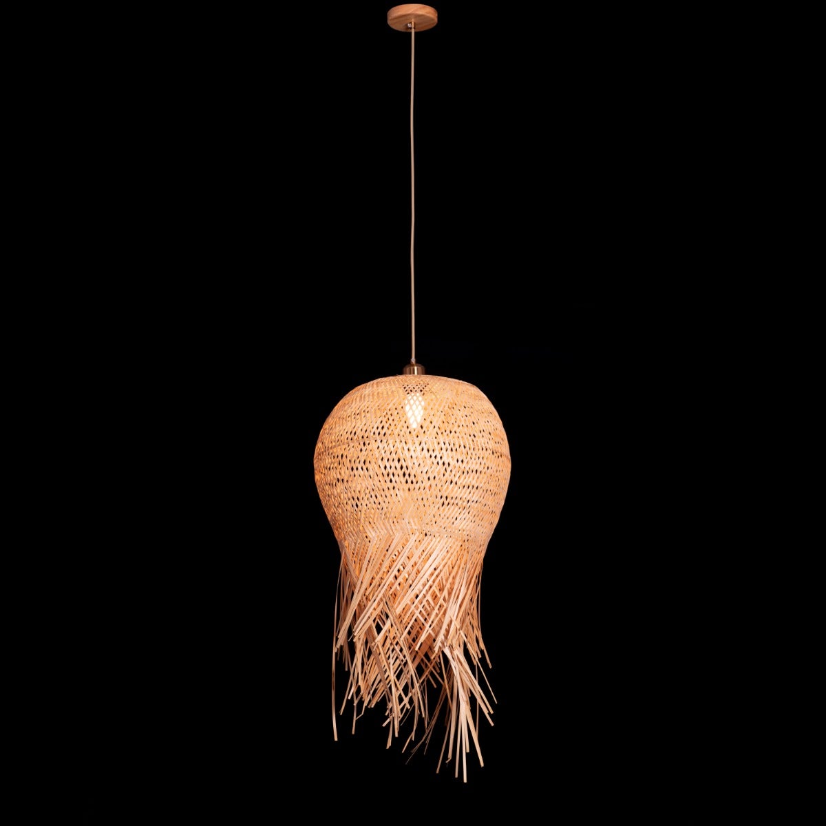 Fishwives Tale Rattan Pendant Light