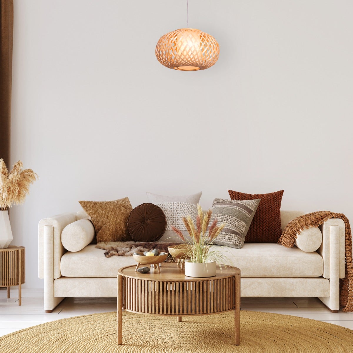 Sayonara Rattan Pendant Light