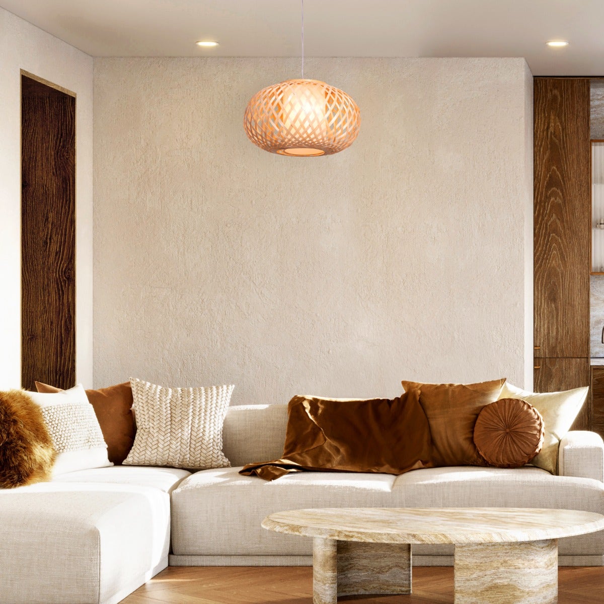 Sayonara Rattan Pendant Light