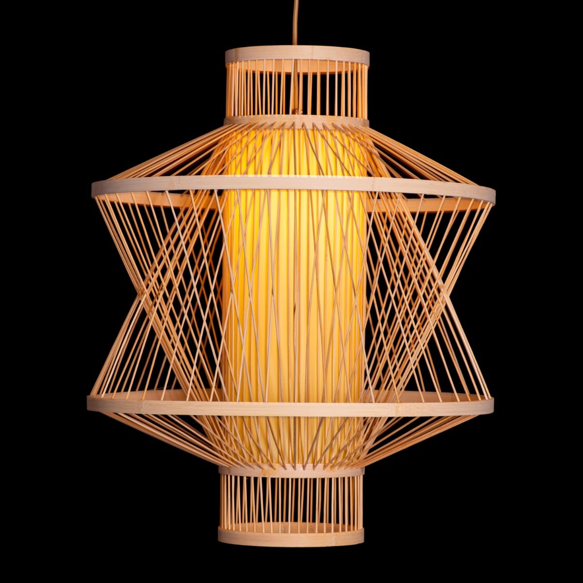 Golden Grove Bamboo Pendant Light