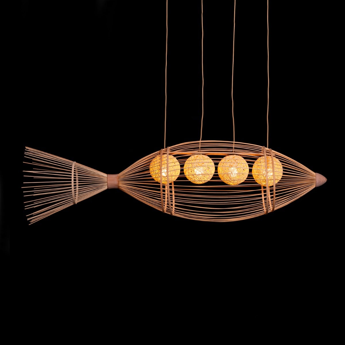 Great Escape (Large) Bamboo Chandelier