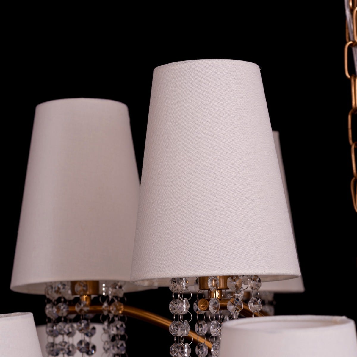 Myth & Magic (Large, Gold) Glass Crystal Chandelier