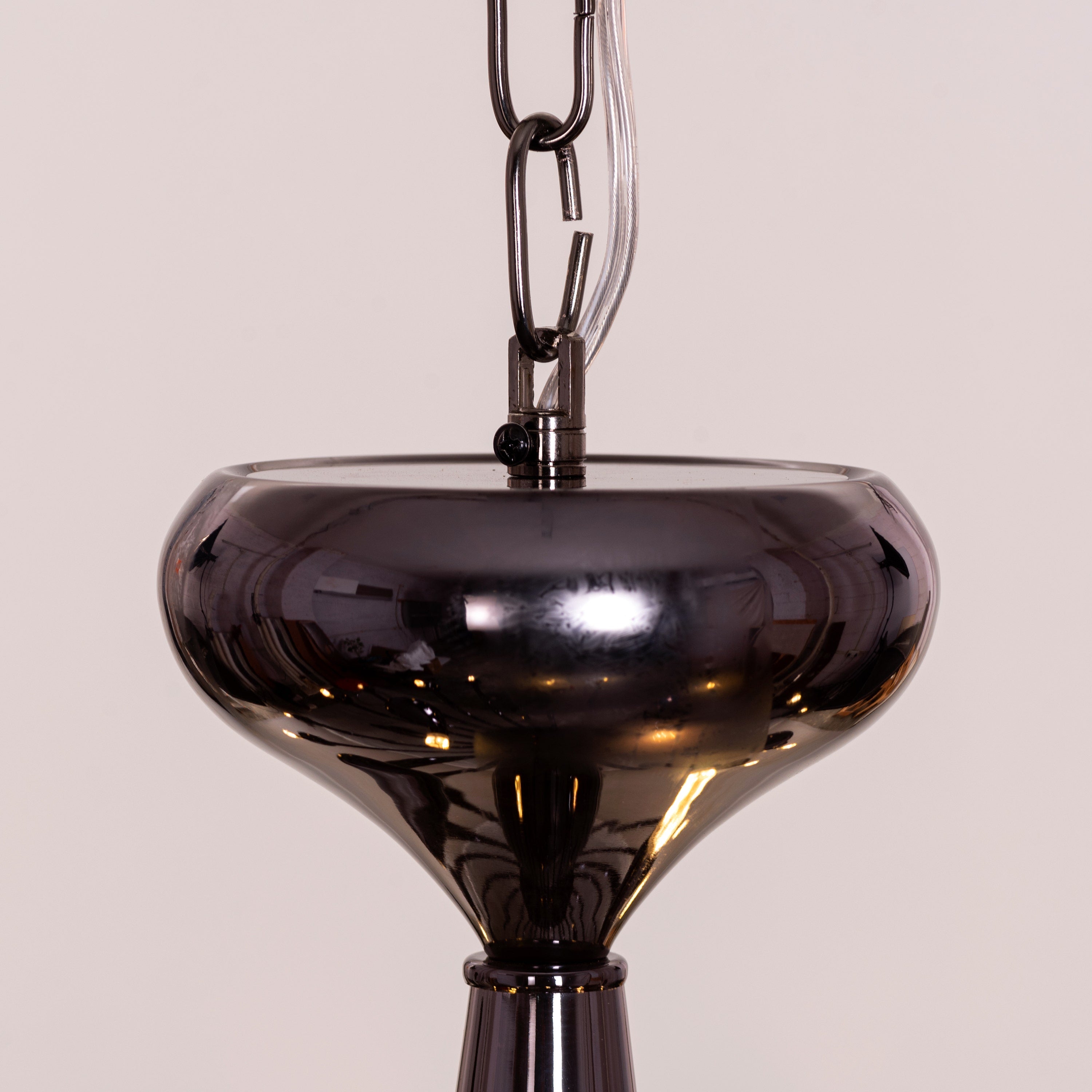 Play Your Cards (Large, Black) Chandelier