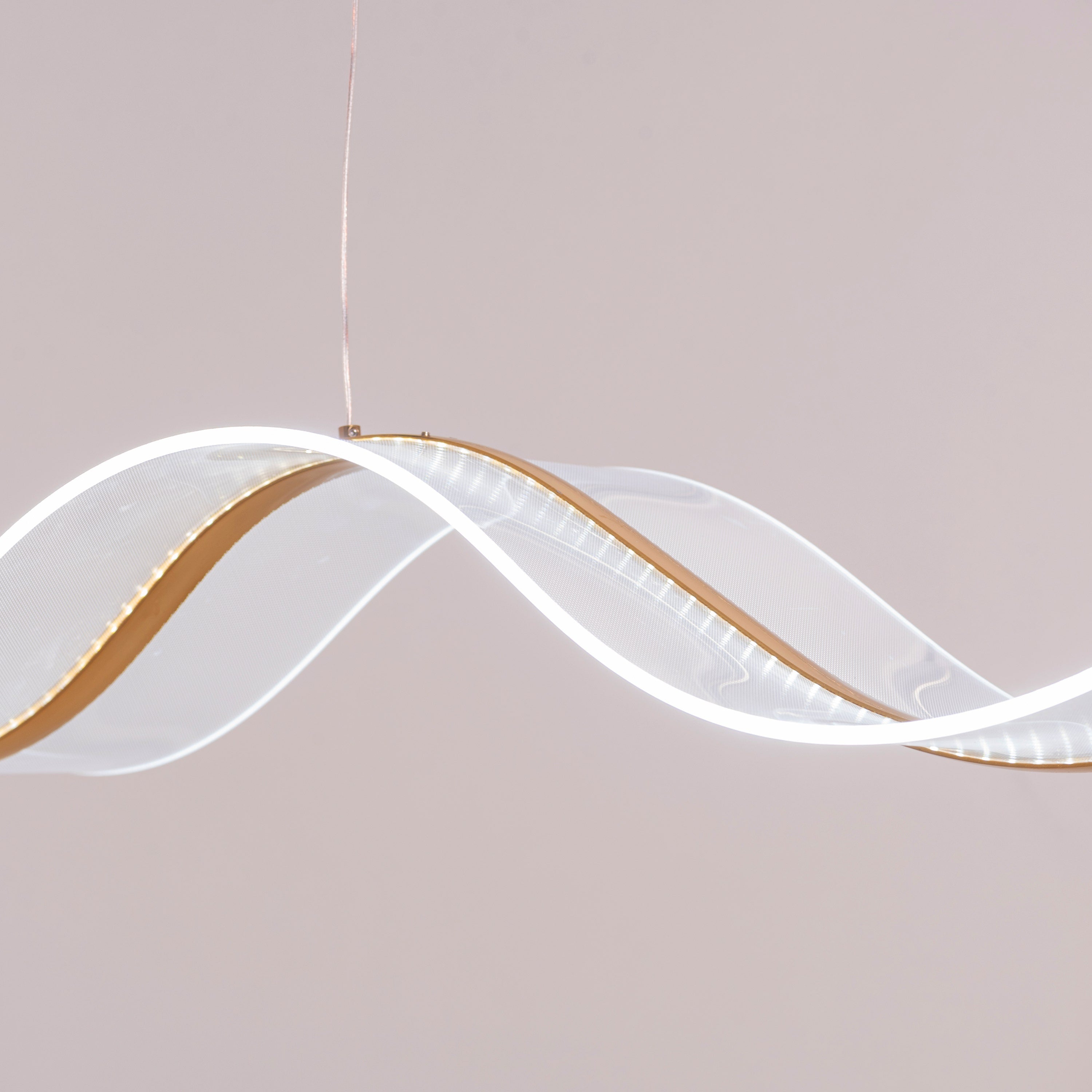 Summer Days (Gold, 3 Color LED) Chandelier