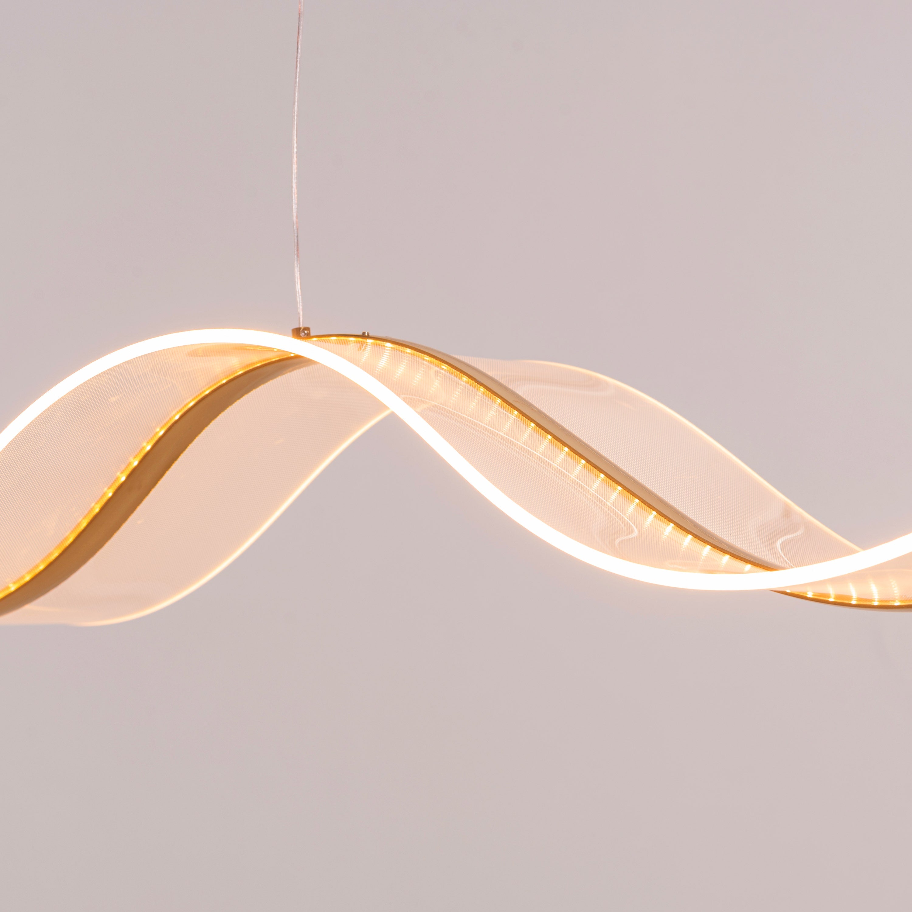 Summer Days (Gold, 3 Color LED) Chandelier