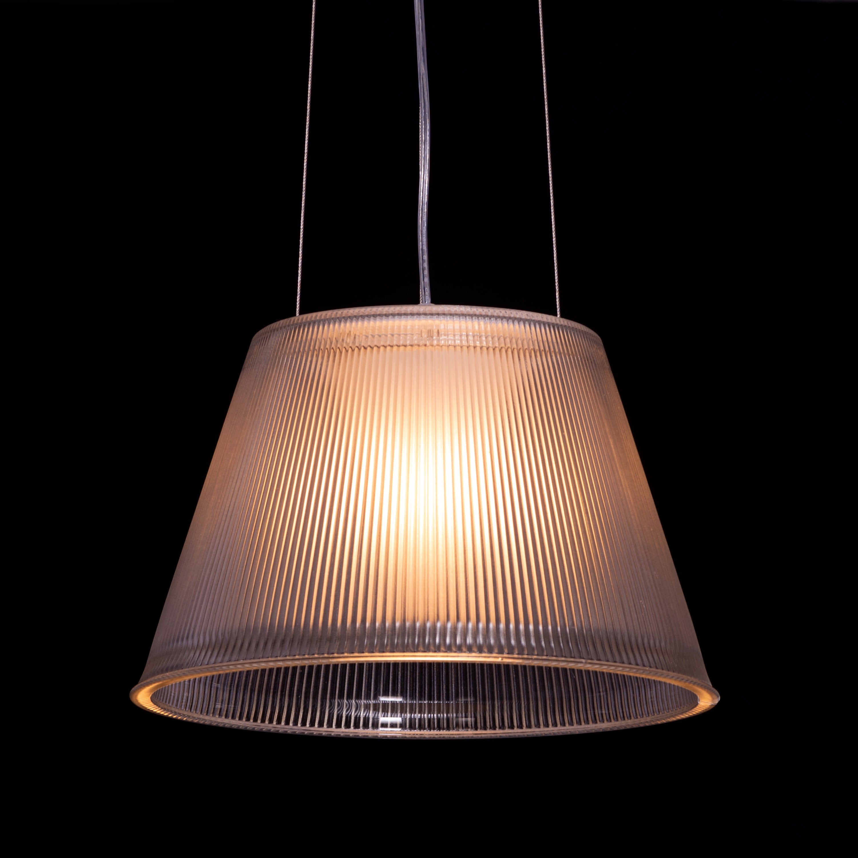Vibe Check (Chrome) Frosted Glass Pendant Light