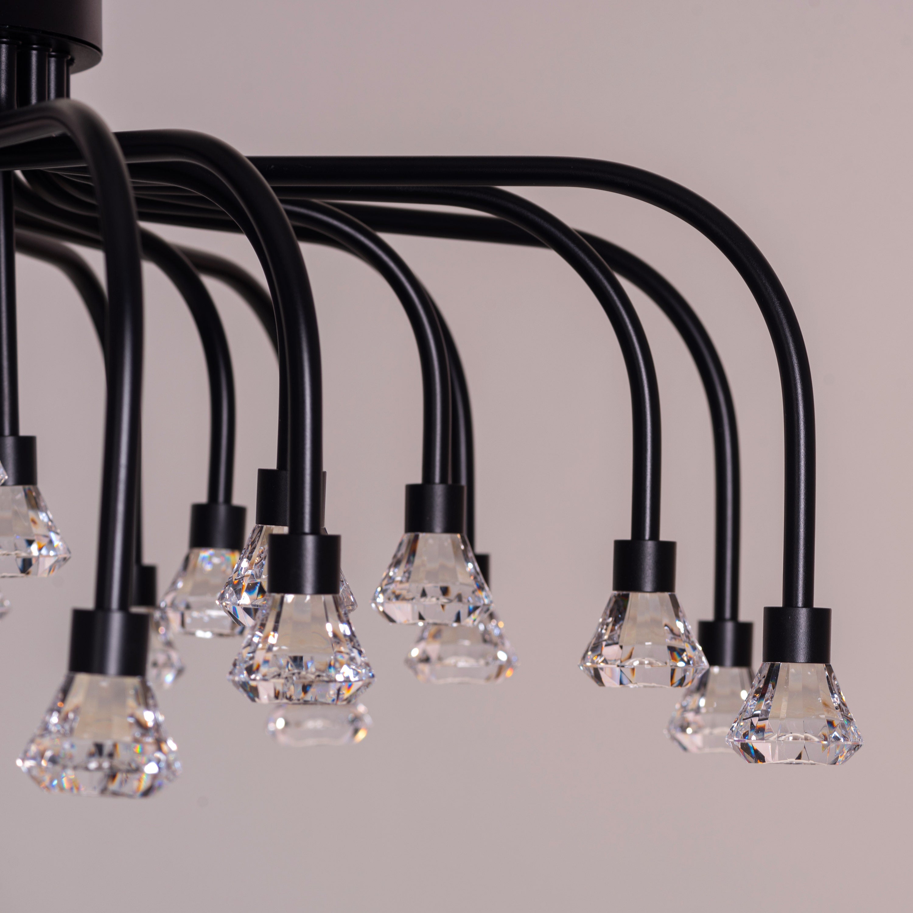 Queen Of Chaos (Black) Built-In LED Chandelier