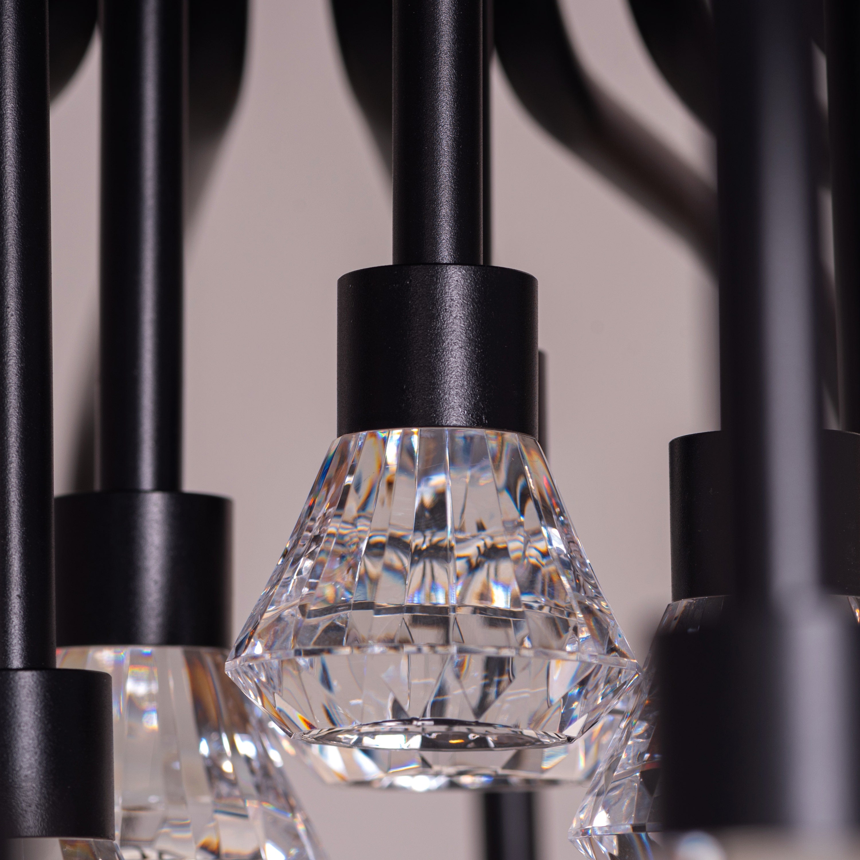 Queen Of Chaos (Black) Built-In LED Chandelier