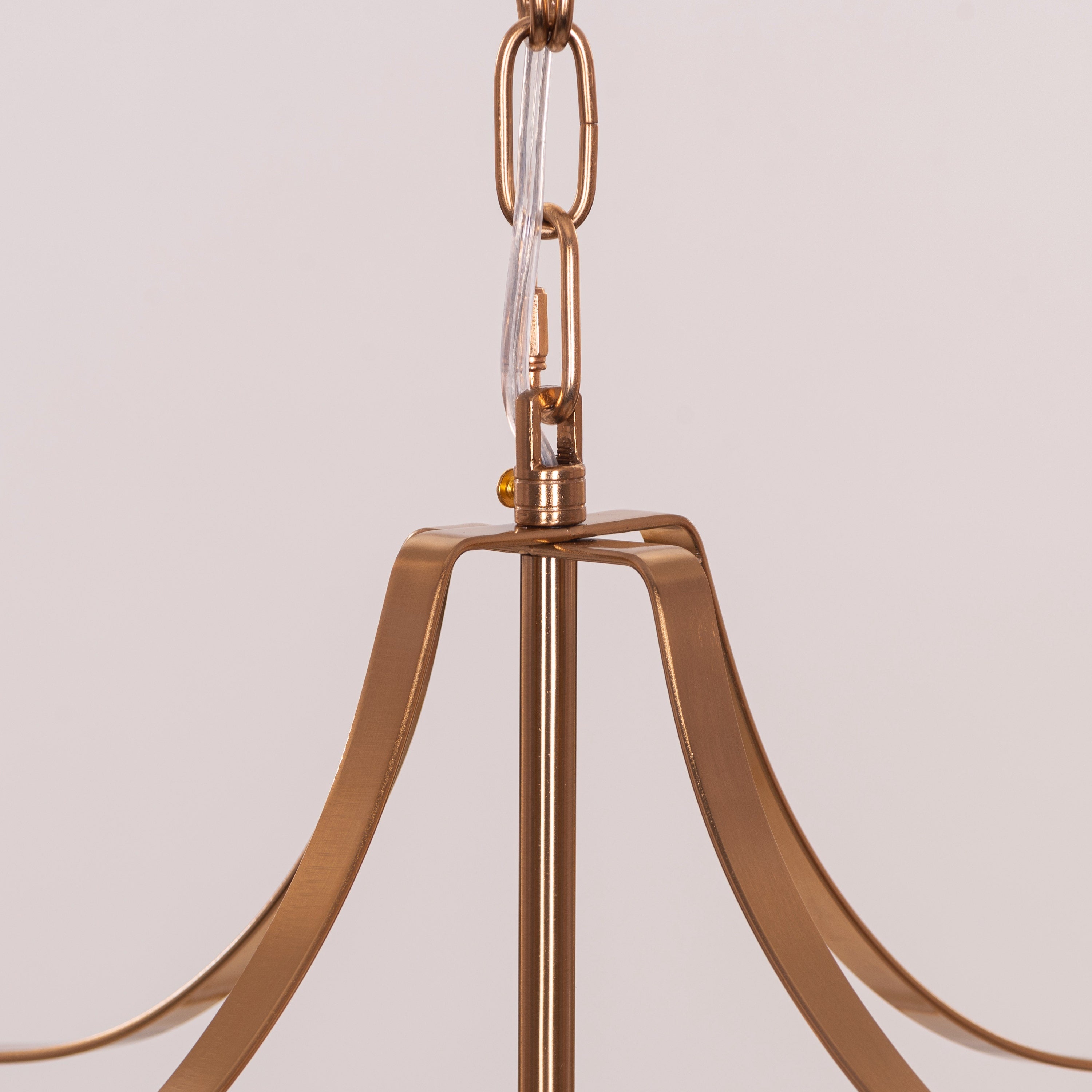 Lighten The Mood (Gold) Frosted Glass Pendant Light