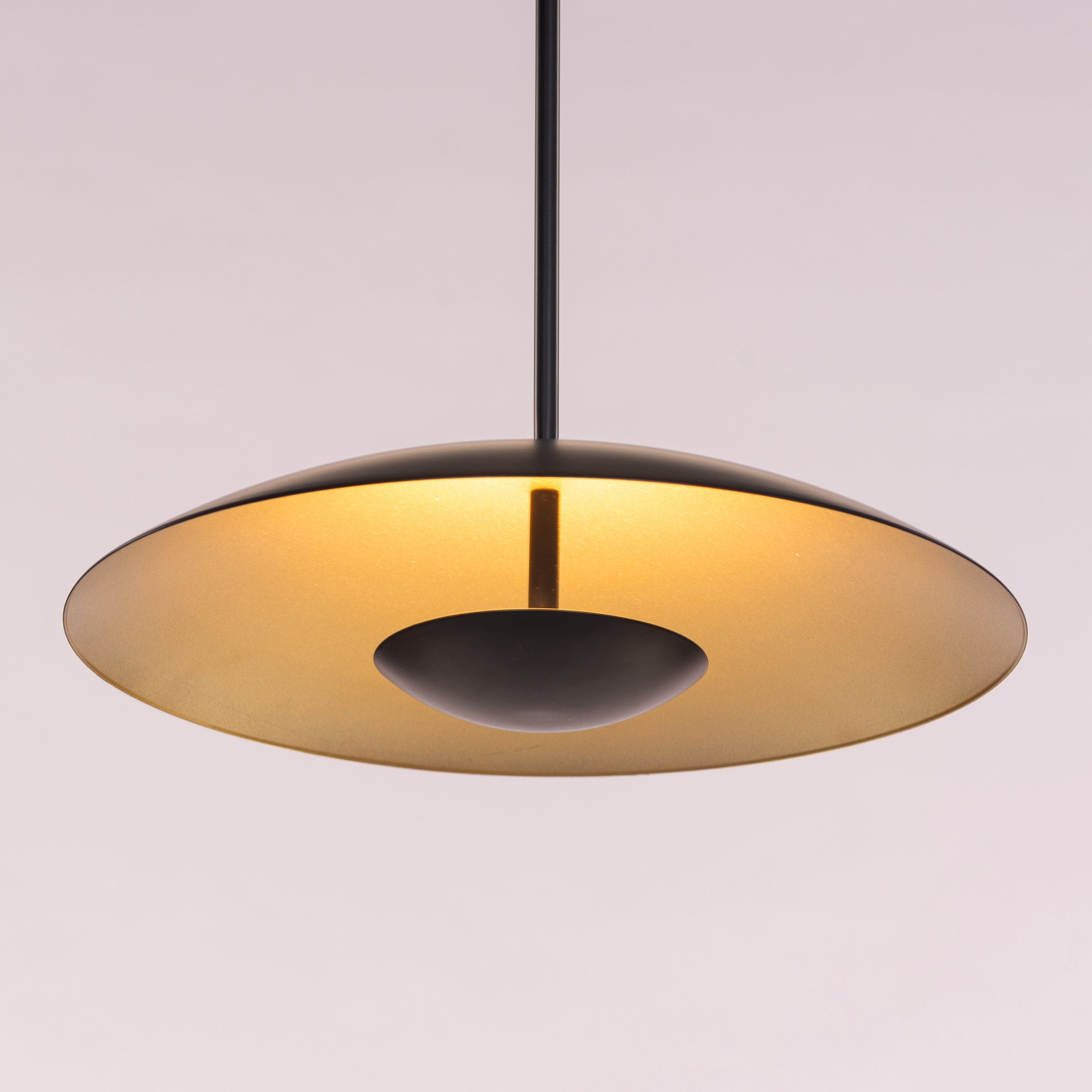 Kickstart (Black, Built-In LED)  Pendant Light