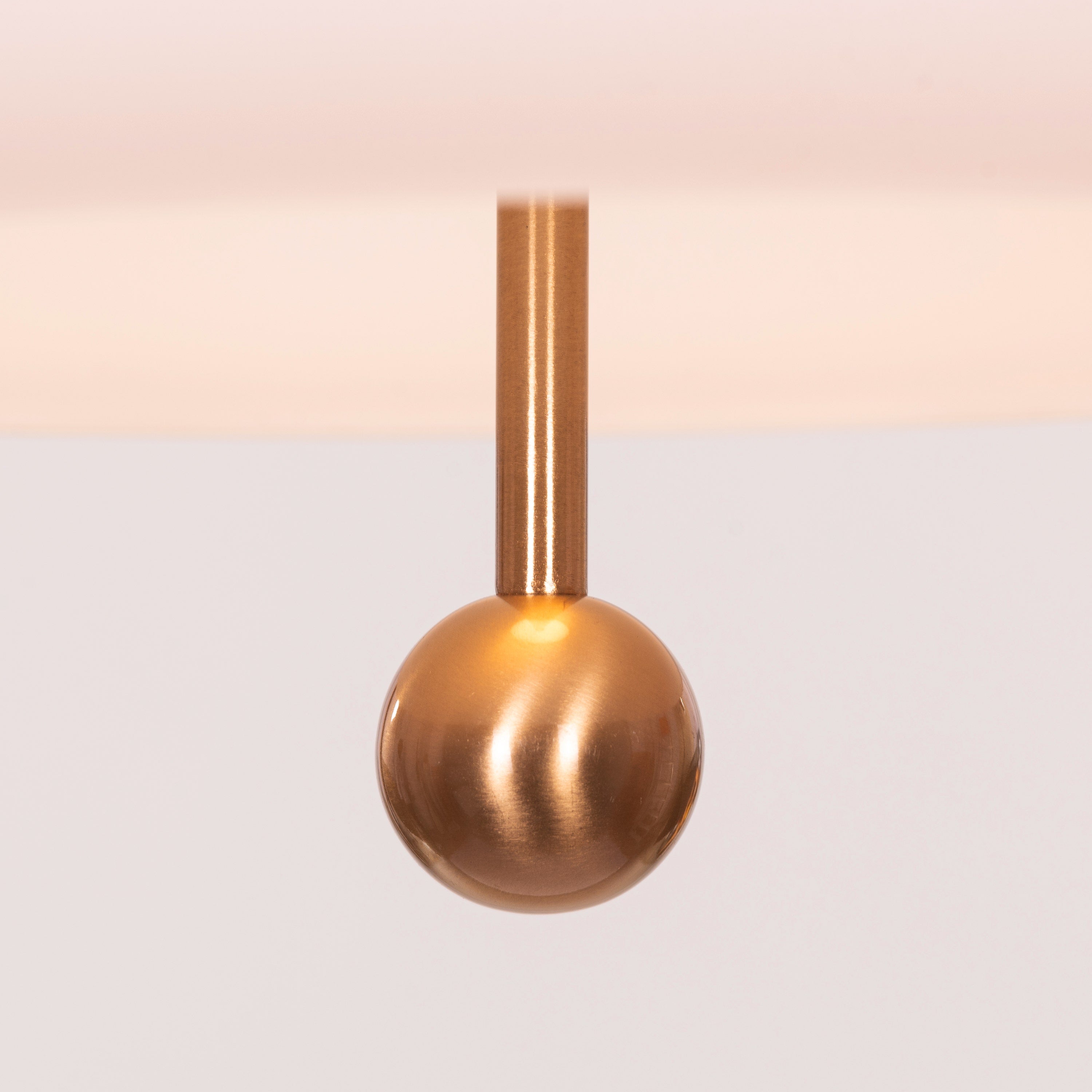 Lots To Hide (Gold) Built-In LED Frosted Glass Pendant Light