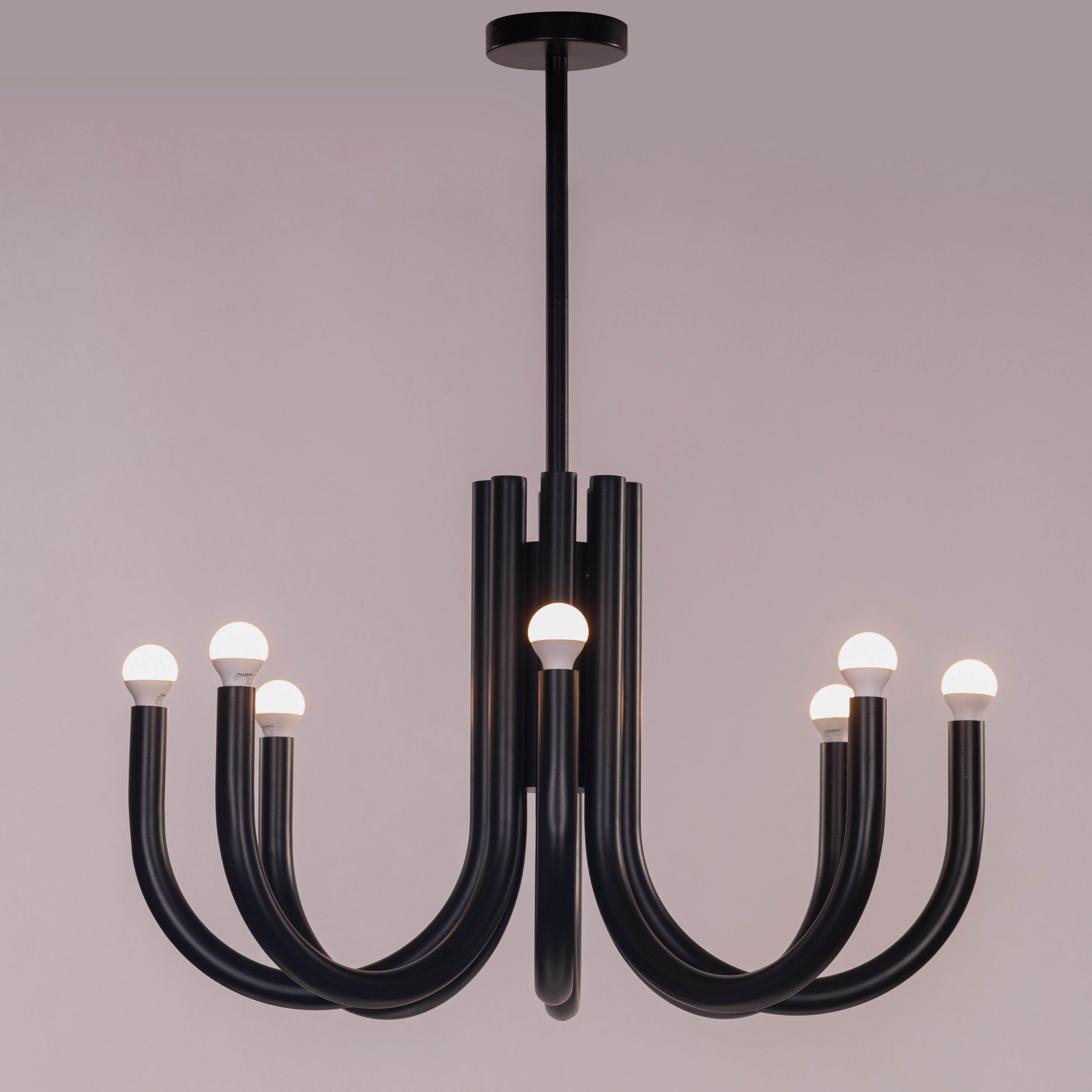 Glisten Up (Black) Chandelier