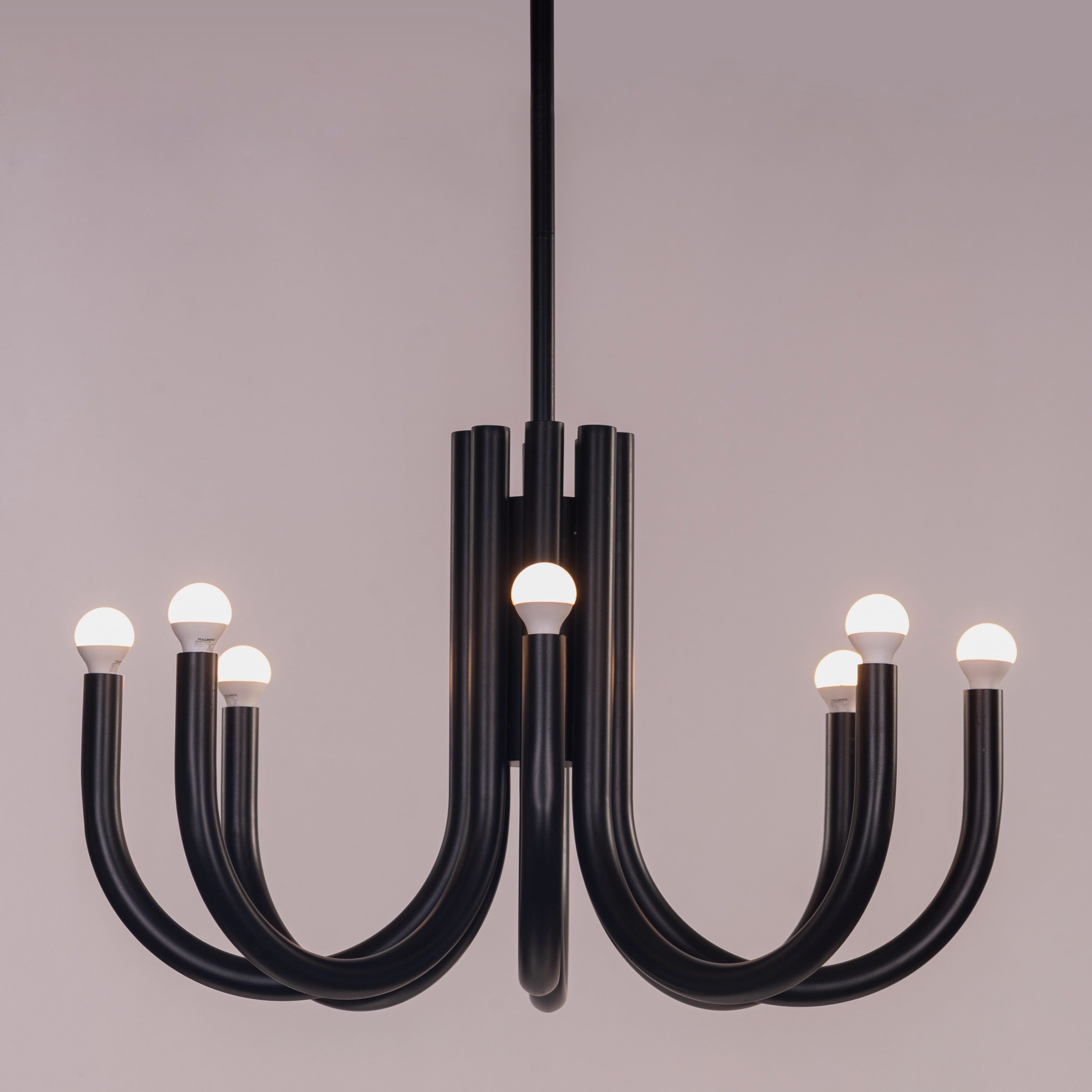 Glisten Up (Black) Chandelier