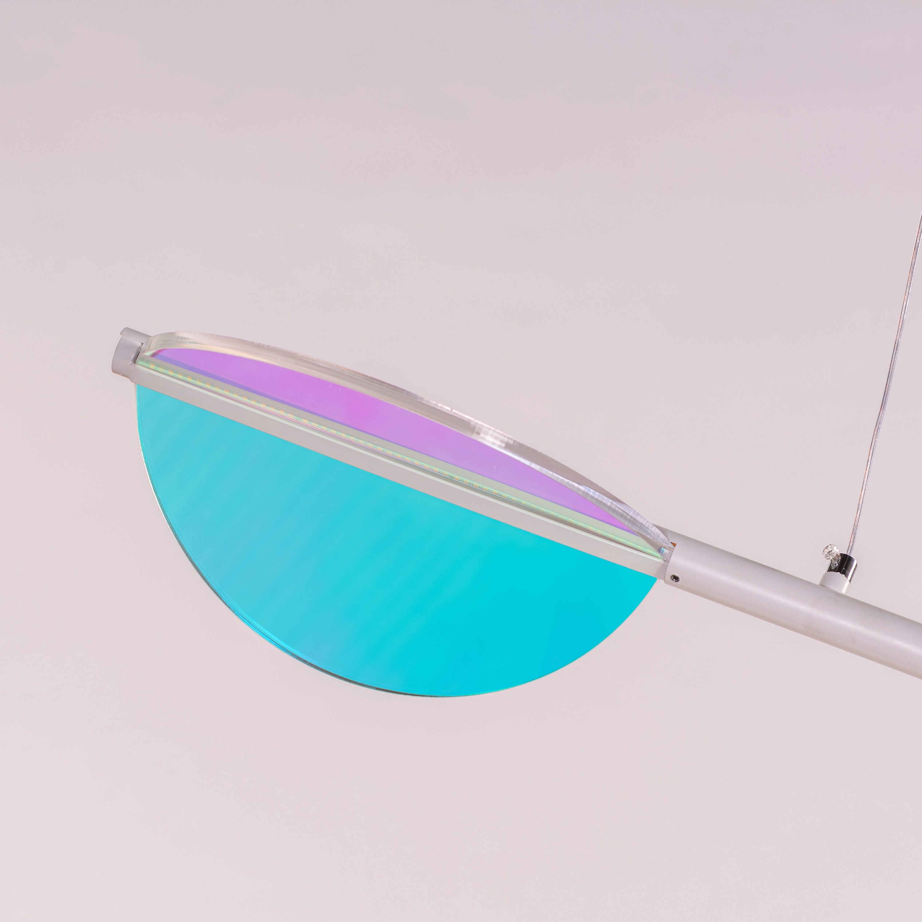 Out Of Reach (White, Dimmable LED with Remote Control) Chandelier