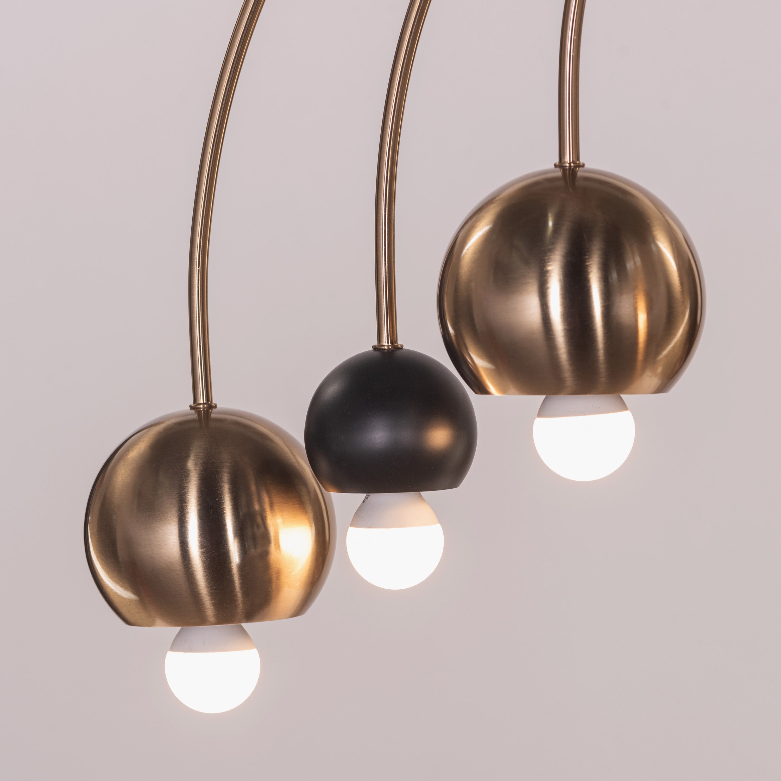 If I Could I Would (Black, Gold) Chandelier