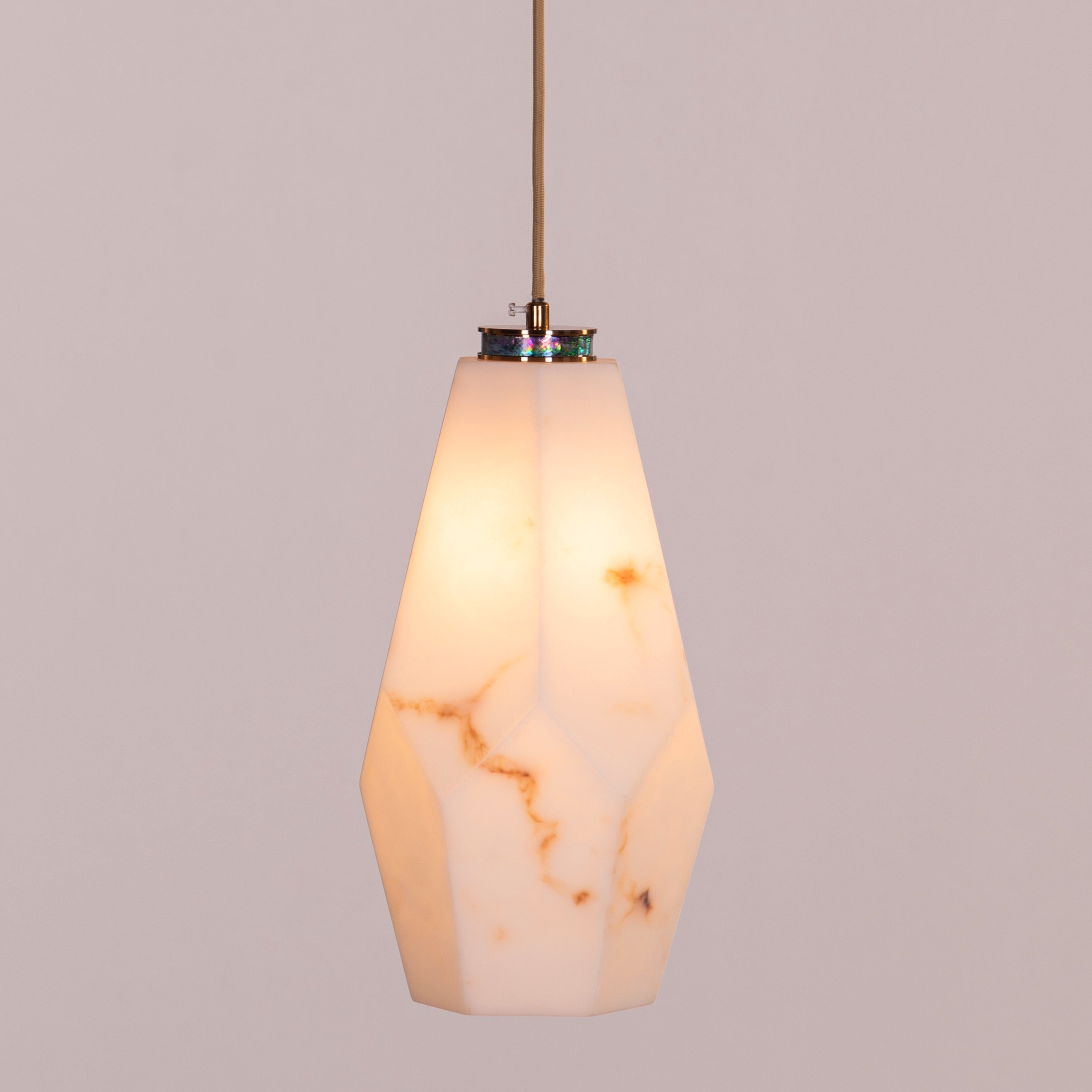 Ever Mine (Gold, White) Imitation Stones Pendant Light