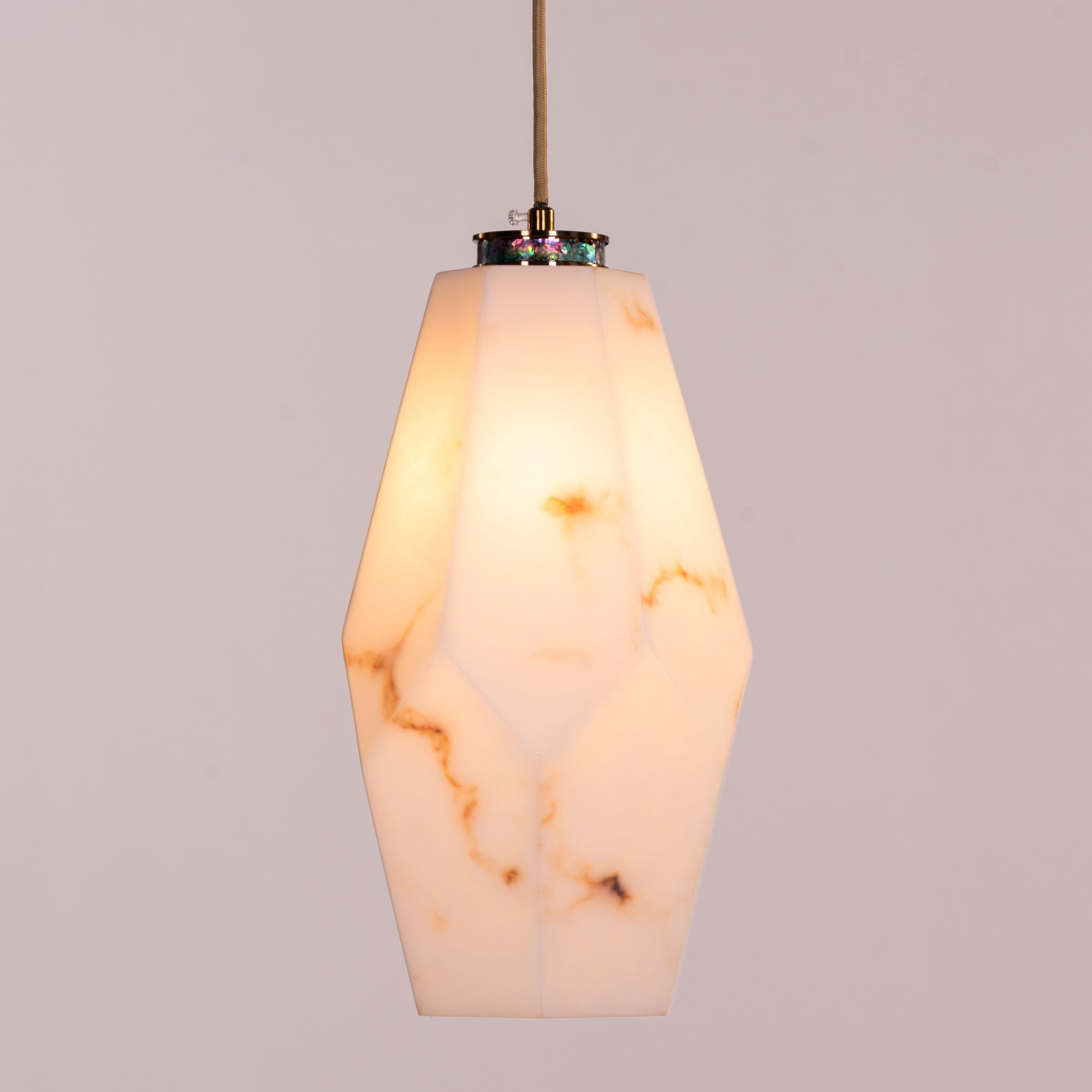 Ever Mine (Gold, White) Imitation Stones Pendant Light