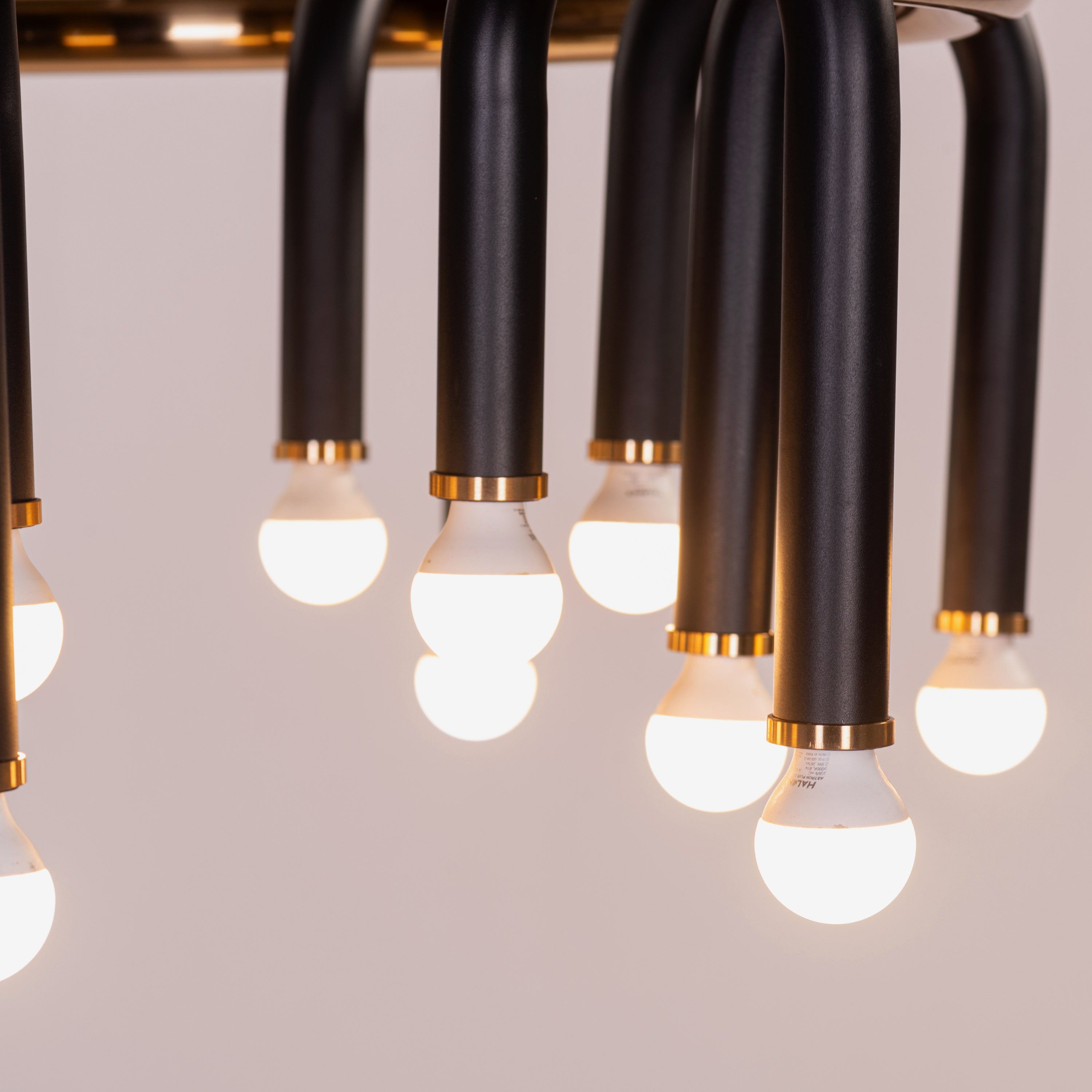 Dance With The Duke (Black, Gold) Chandelier