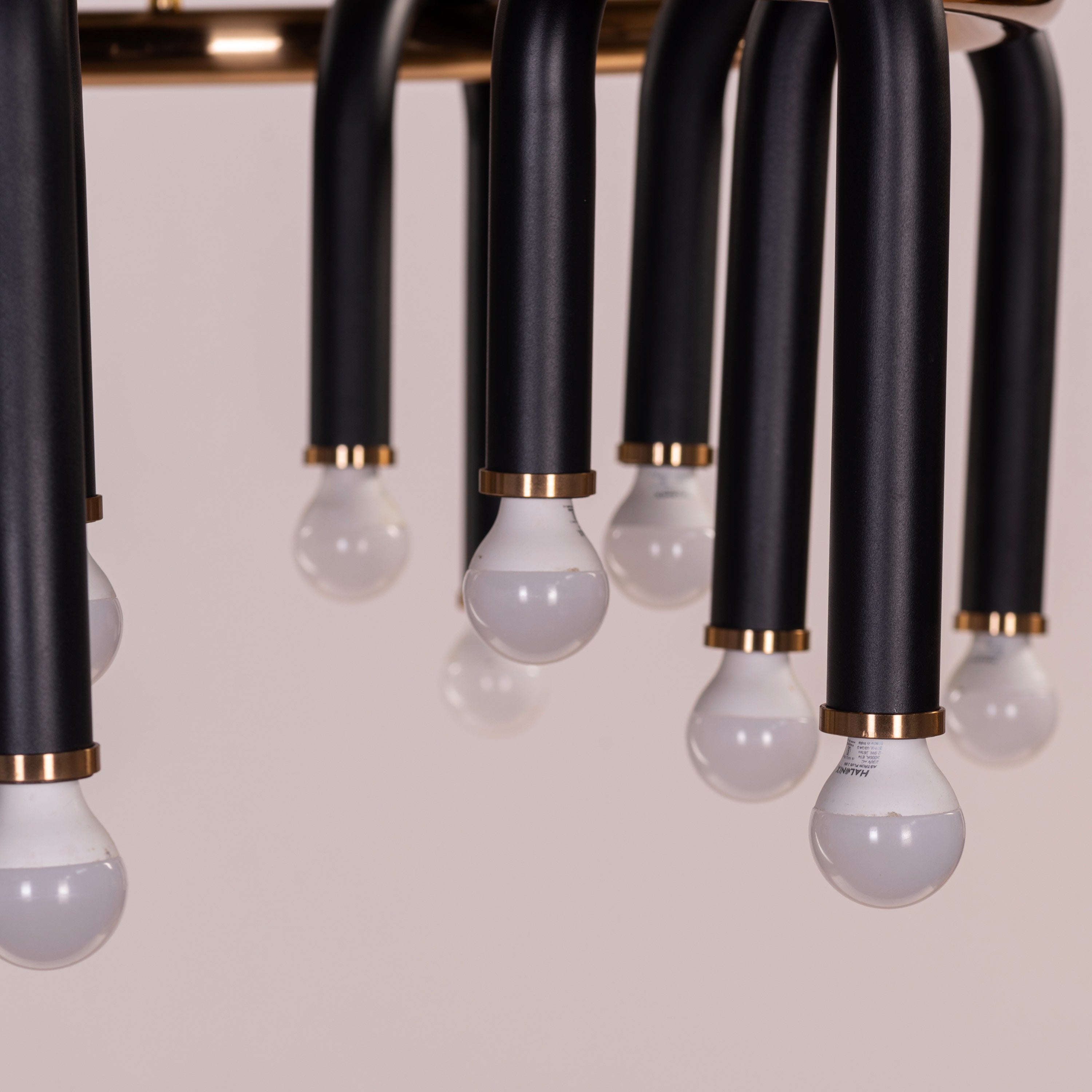 Dance With The Duke (Black, Gold) Chandelier