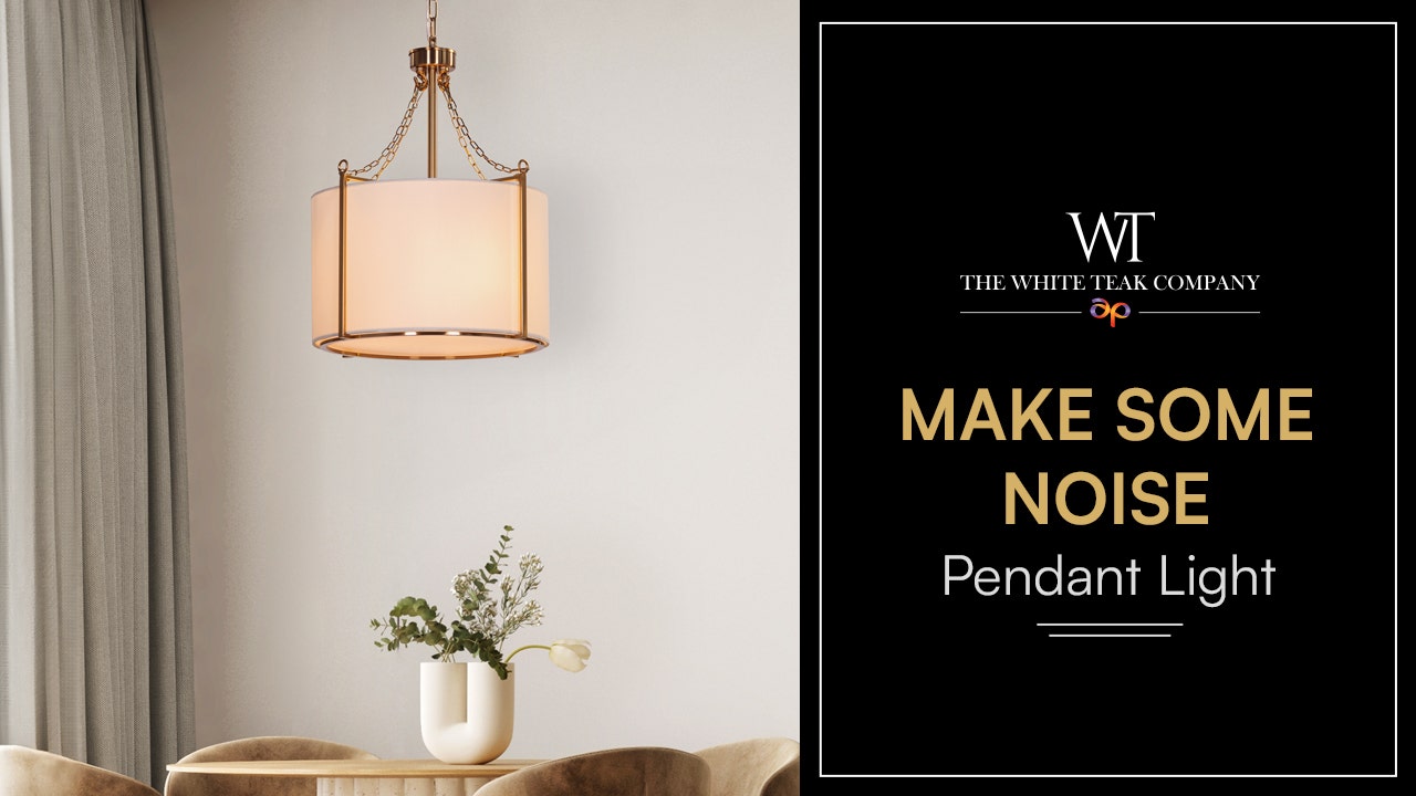 Make Some Noise (Gold) Pendant Light