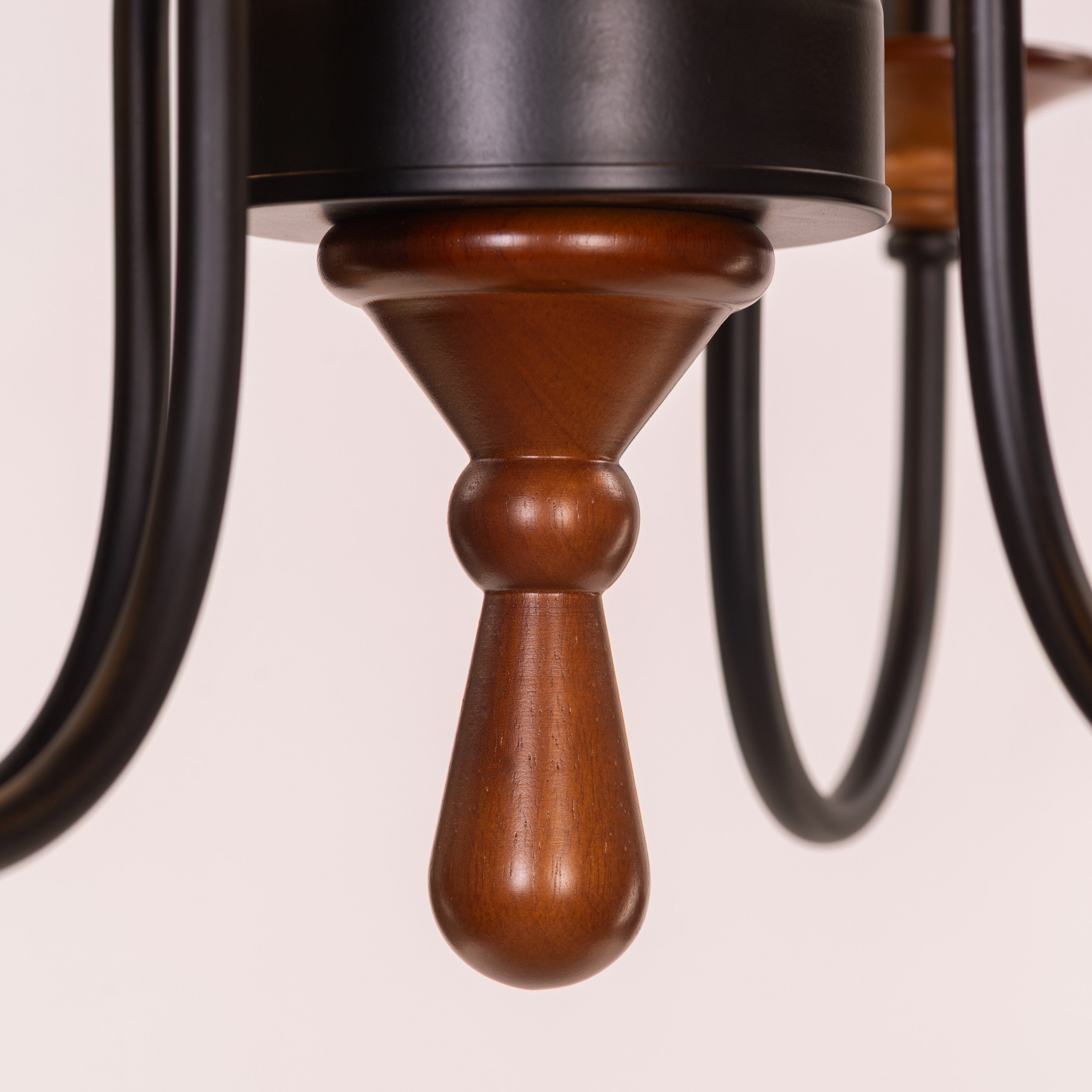 King's Way (Large, Brown) Wooden Chandelier