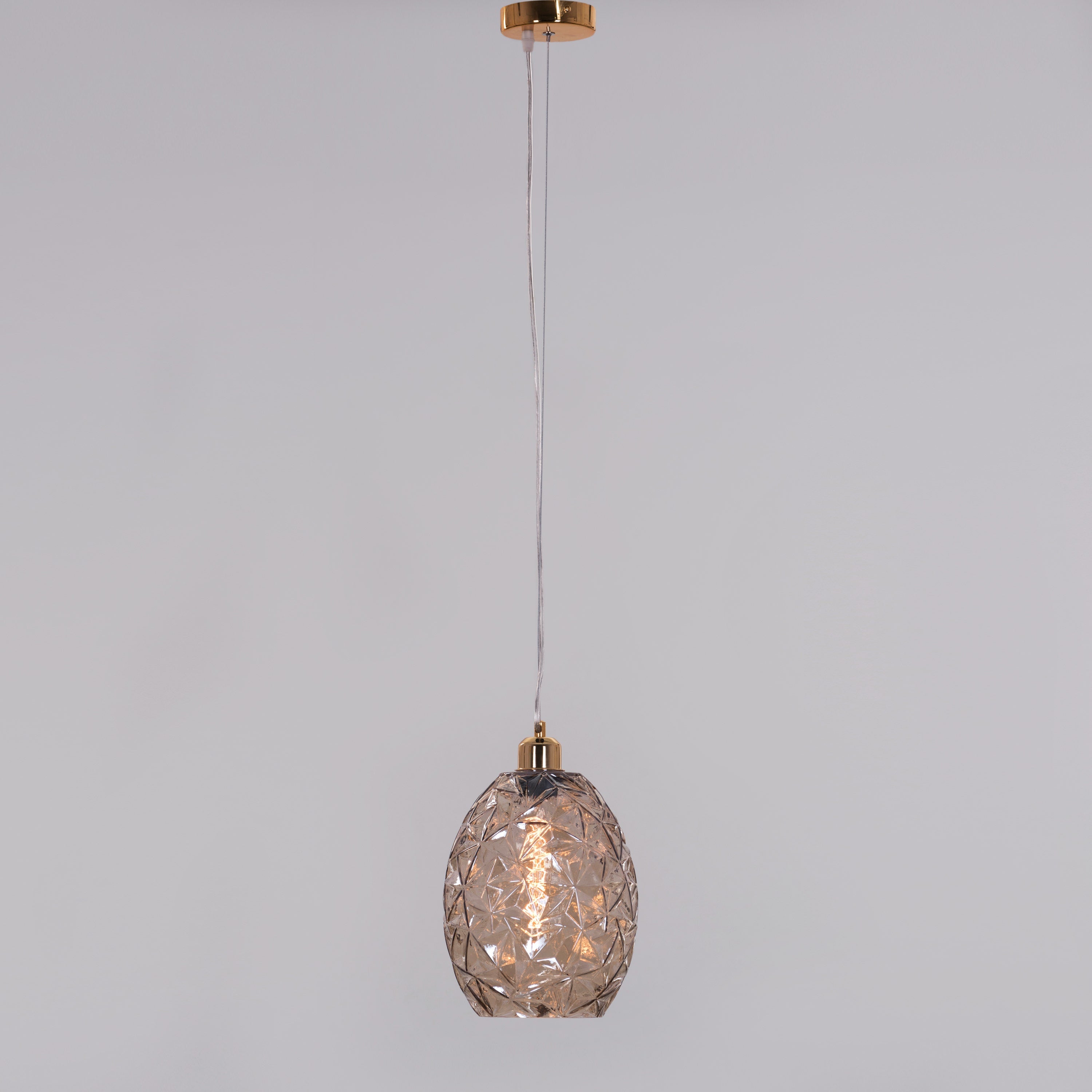 Second Glance (Amber) Glass Pendant Light