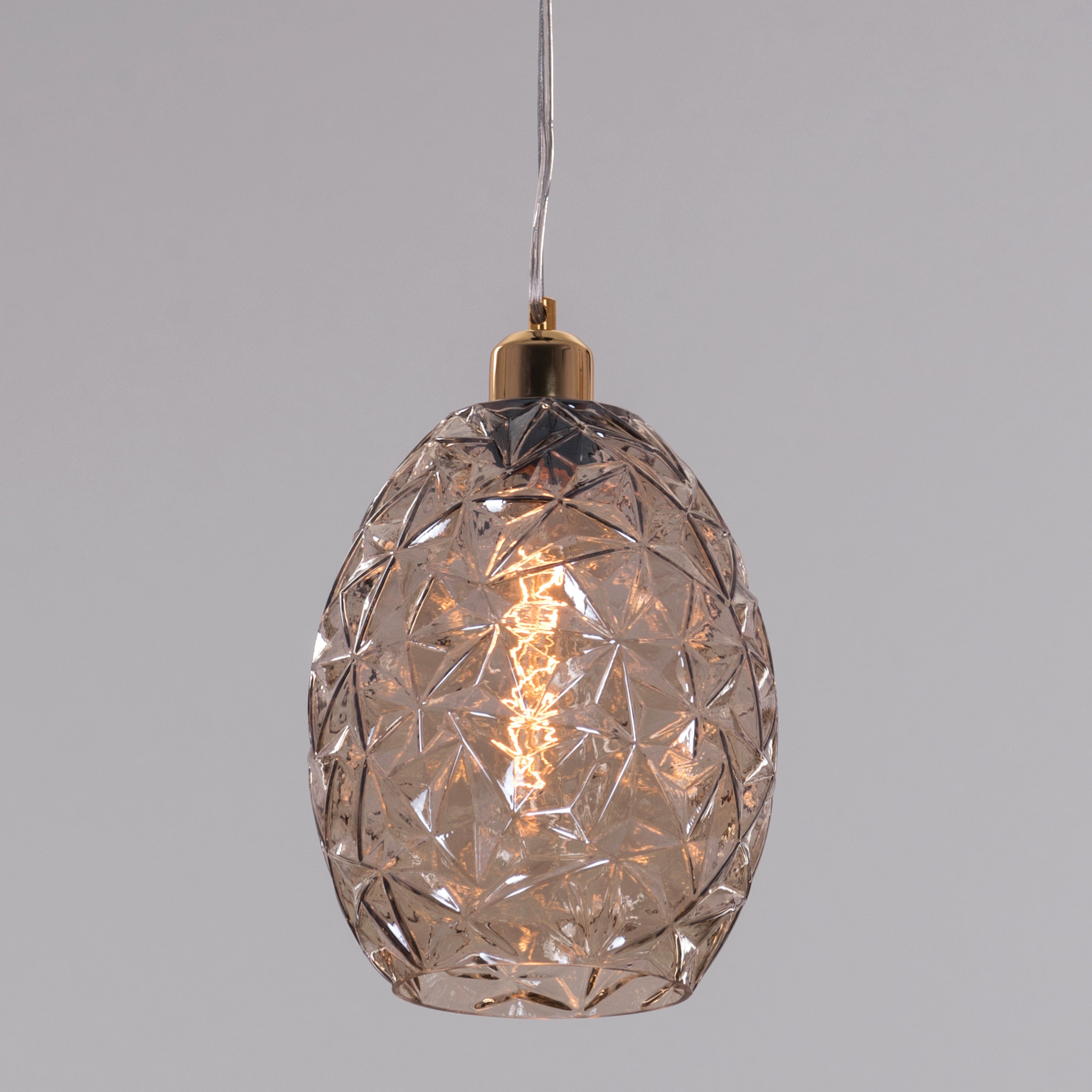 Second Glance (Amber) Glass Pendant Light