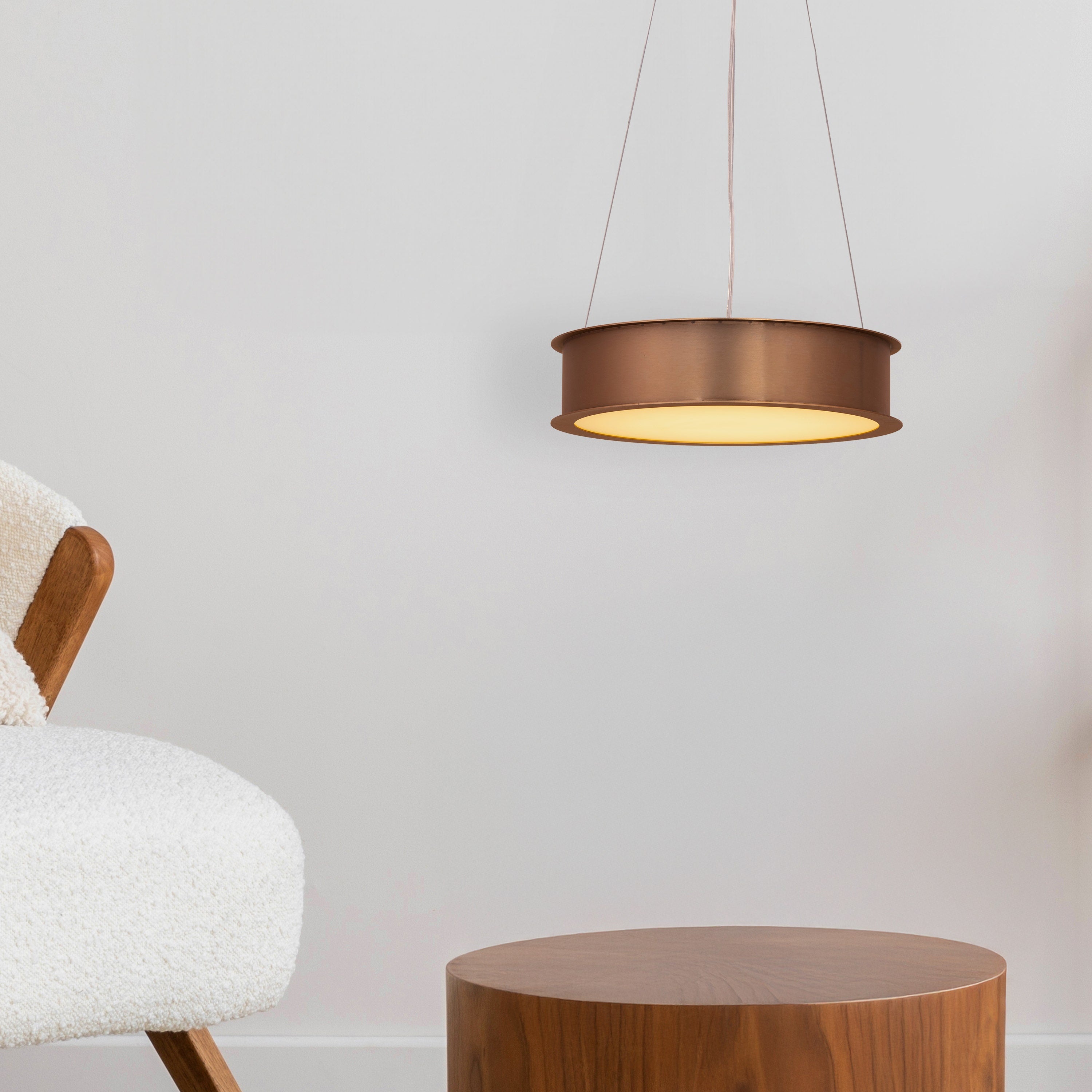 Treasure (Gold, Dimmable LED with Remote Control) Pendant Light