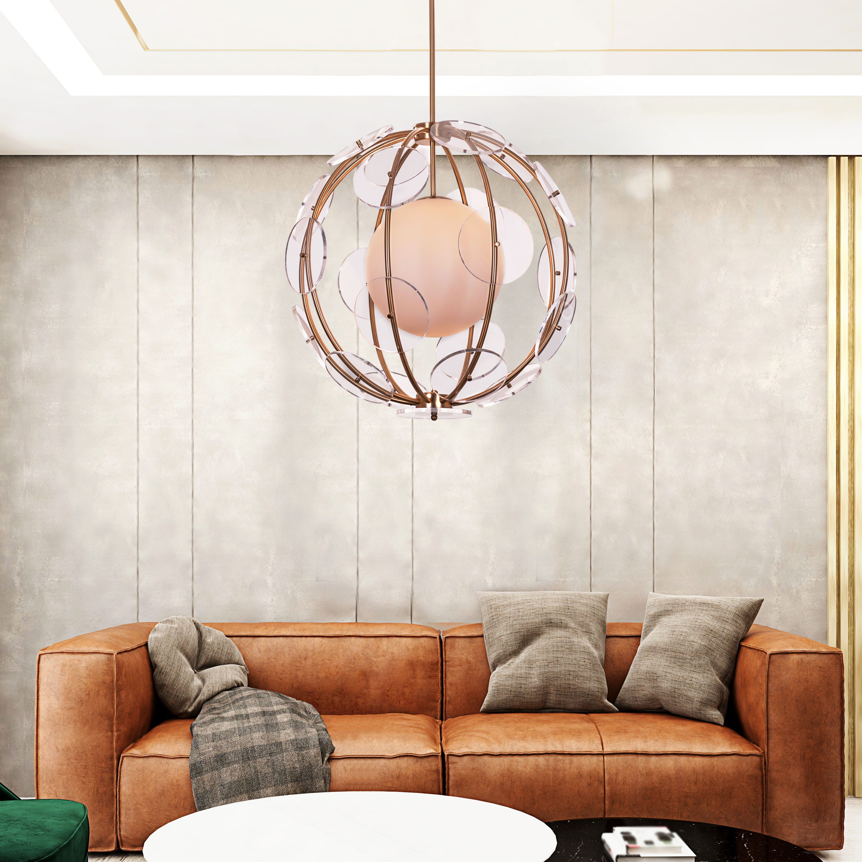 Slay The Summer (Gold) Pendant Light