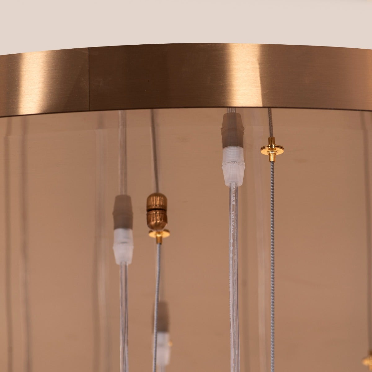 Star Of The Show (Large, Gold) Glass Chandelier