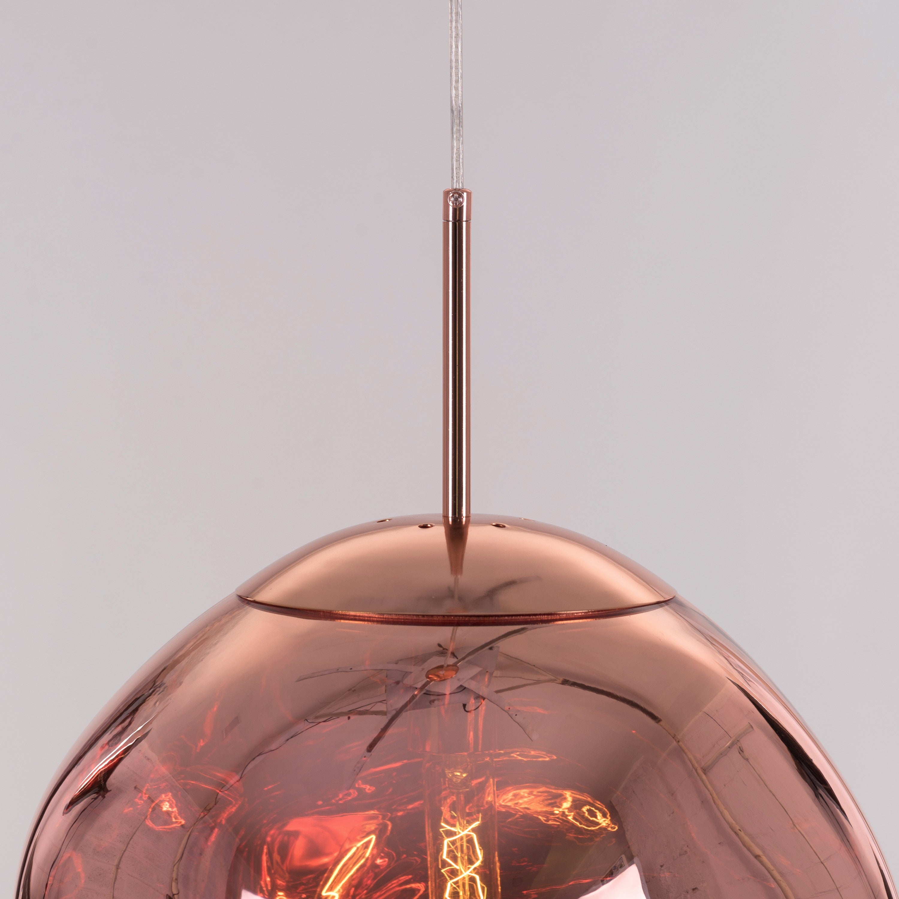Ongoing Love (Large, Copper) Glass Pendant Light