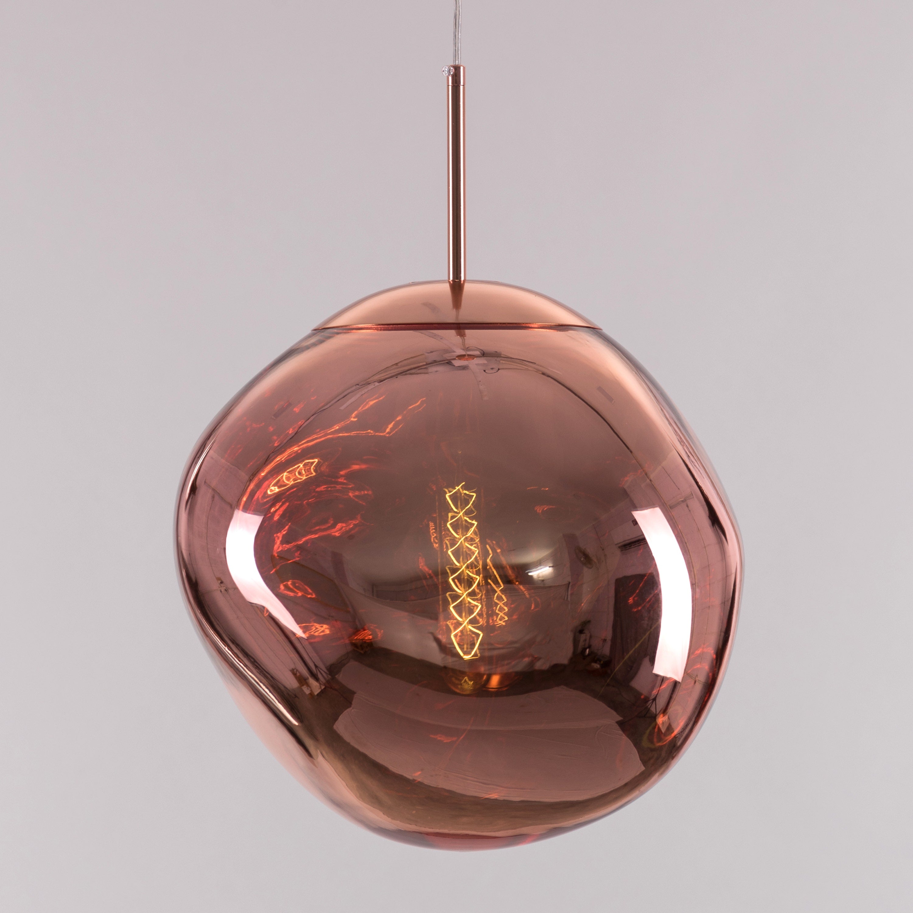 Ongoing Love (Small, Copper) Glass Pendant Light