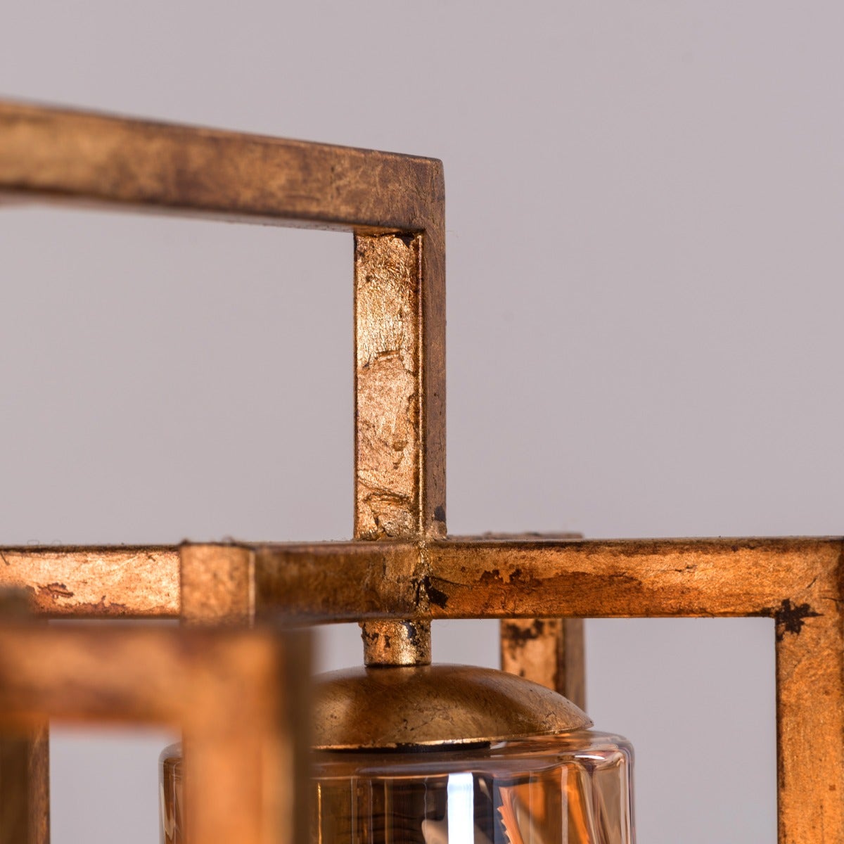 Inseparable Signature (Large, Gold Foil Gilded) Chandelier