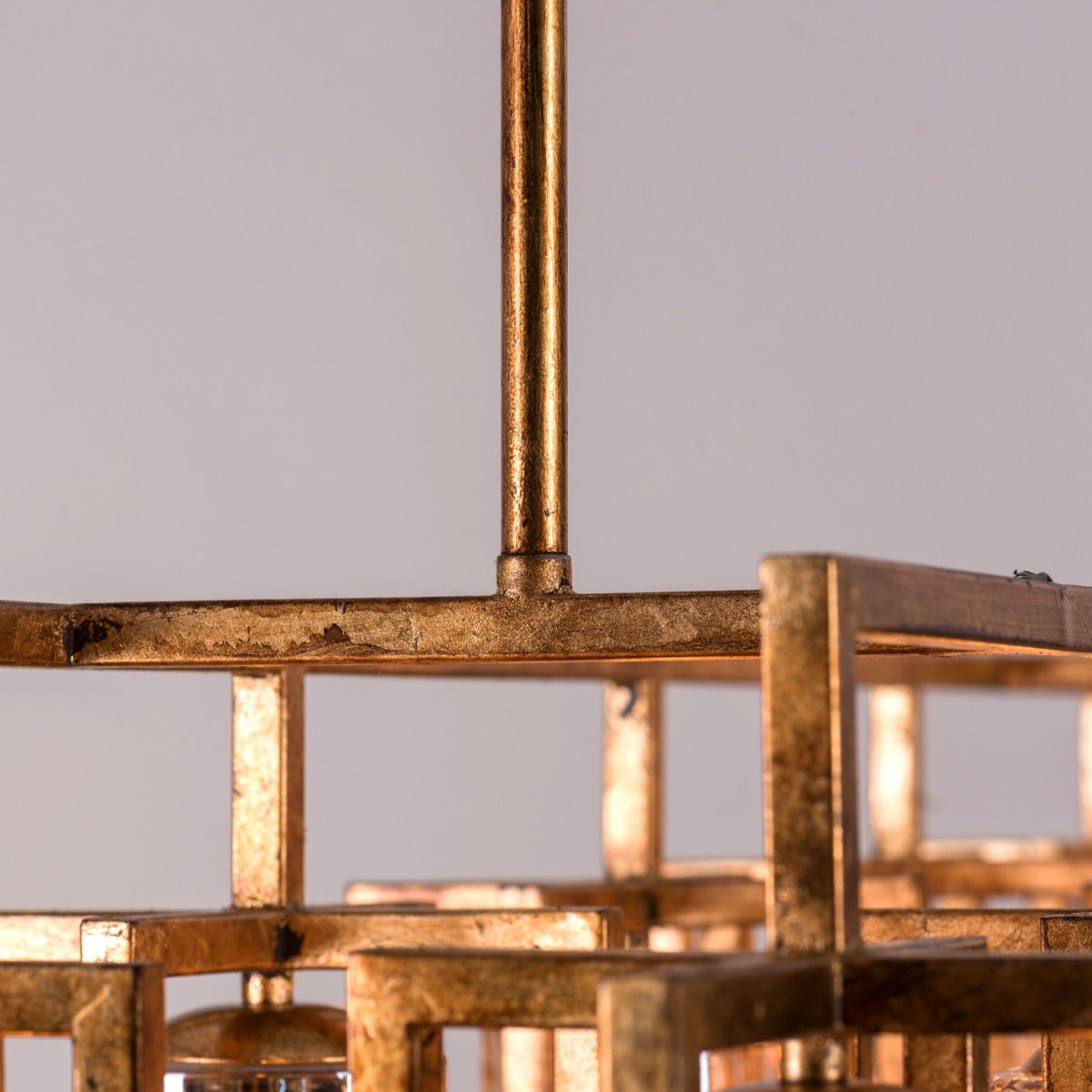 Inseparable Signature (Large, Gold Foil Gilded) Chandelier
