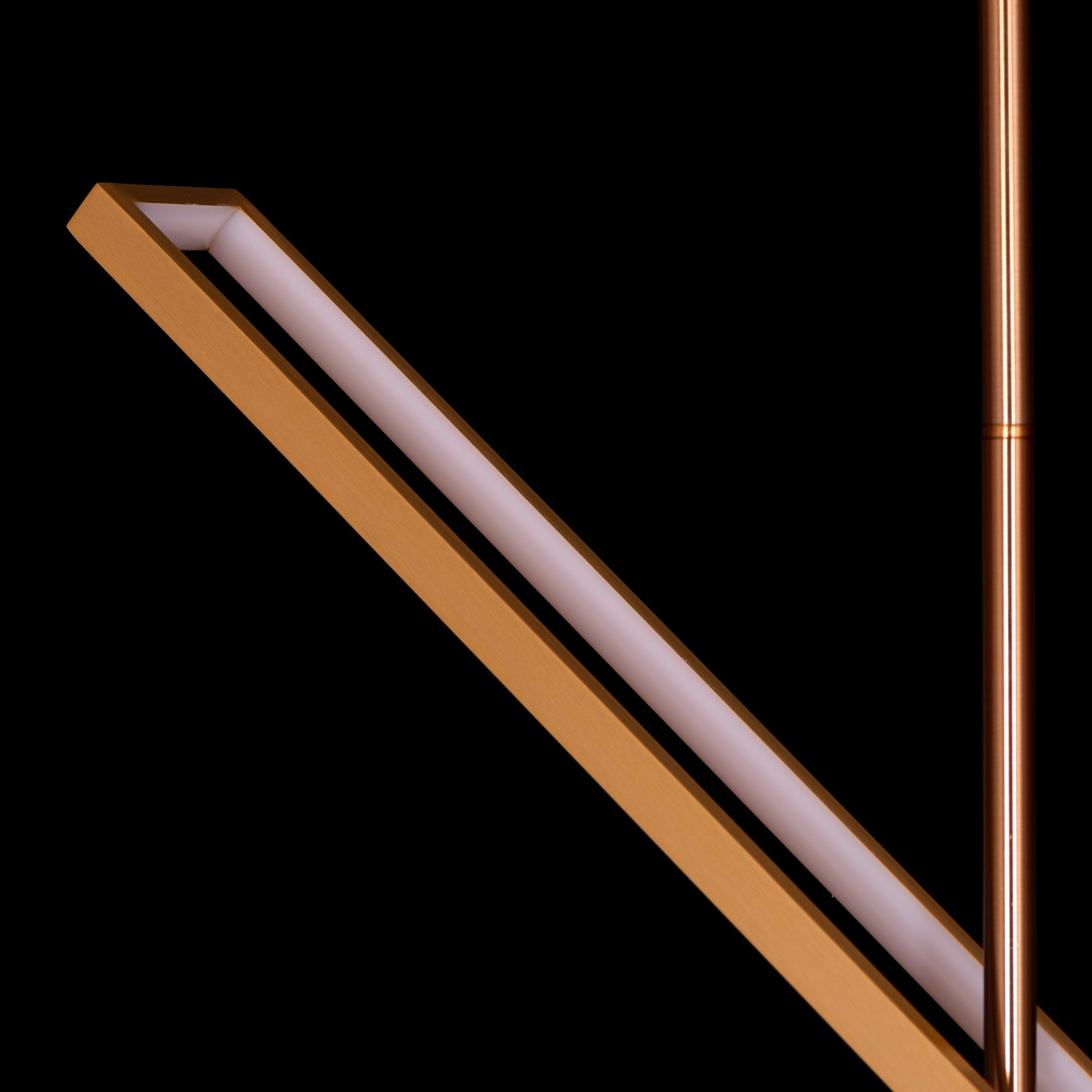 Pack Your Bags (Large, Gold, Dimmable LED With Remote Control) Chandelier