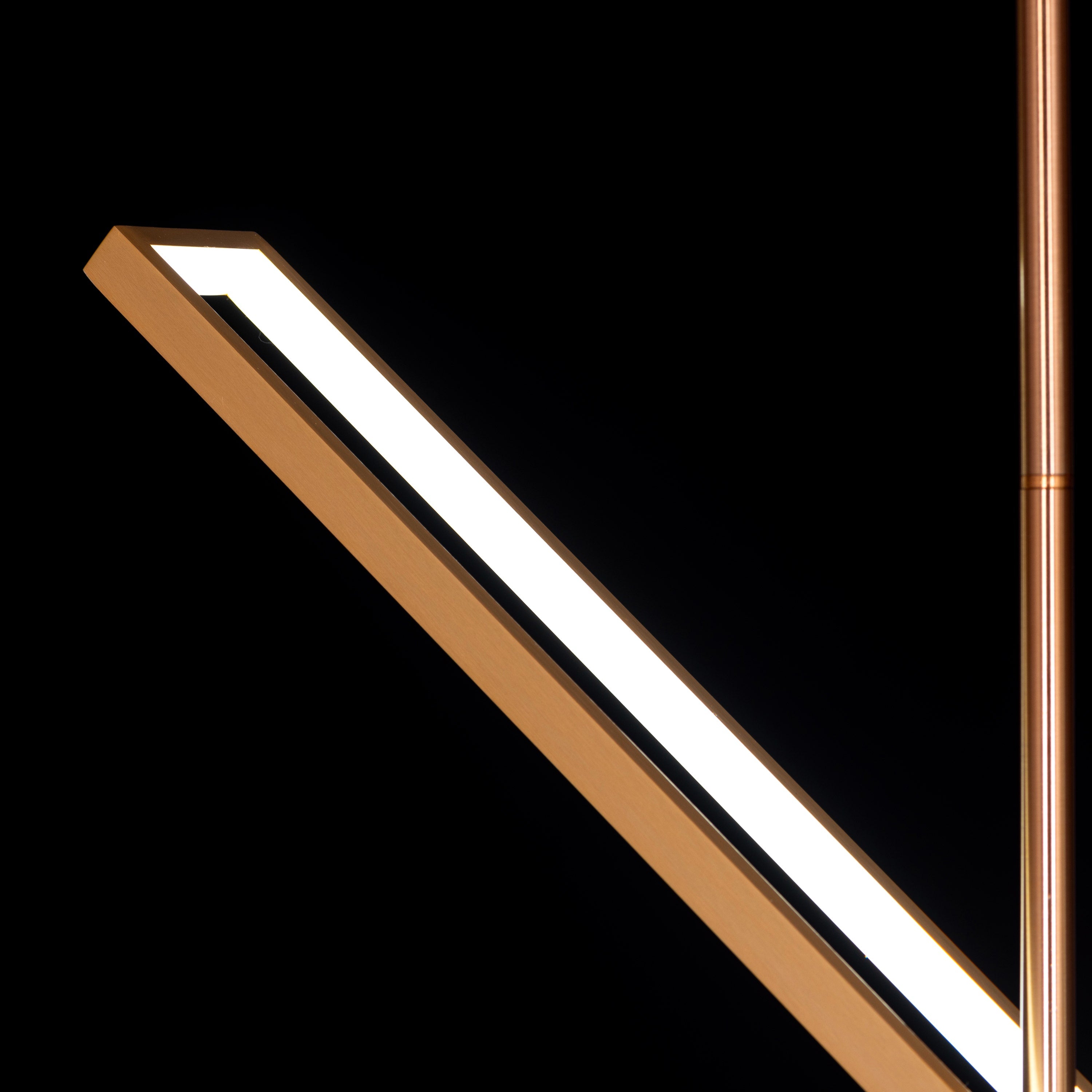 Pack Your Bags (Large, Gold, Dimmable LED With Remote Control) Chandelier