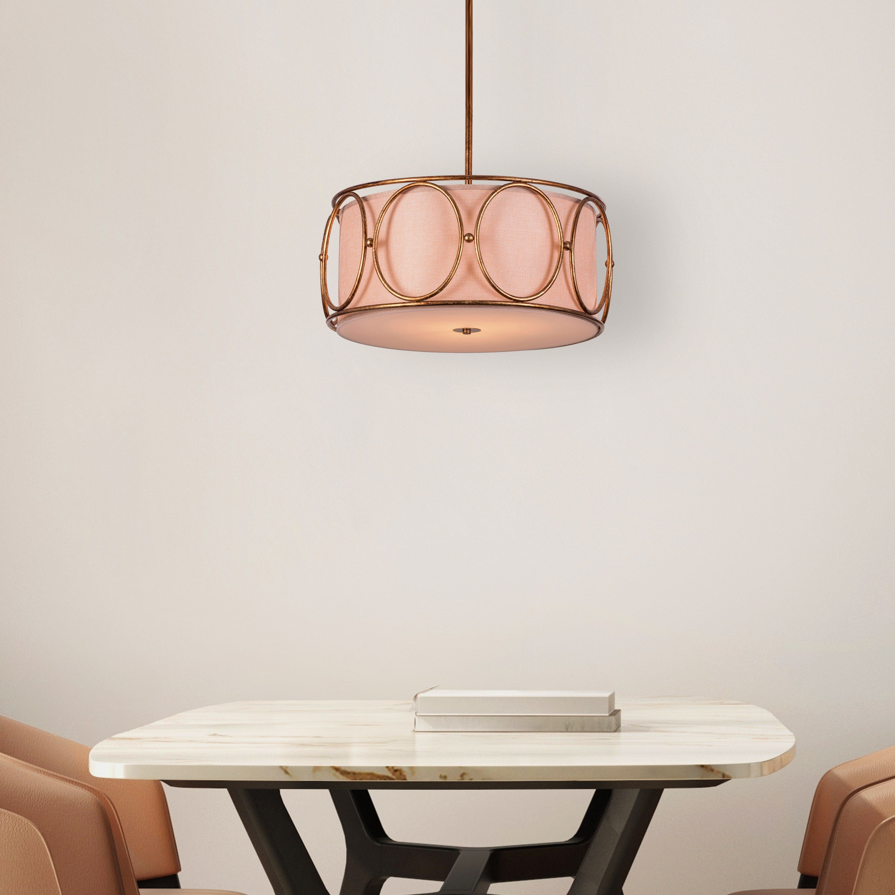 Play Our Song (Gold Foil Gilded) Pendant Light