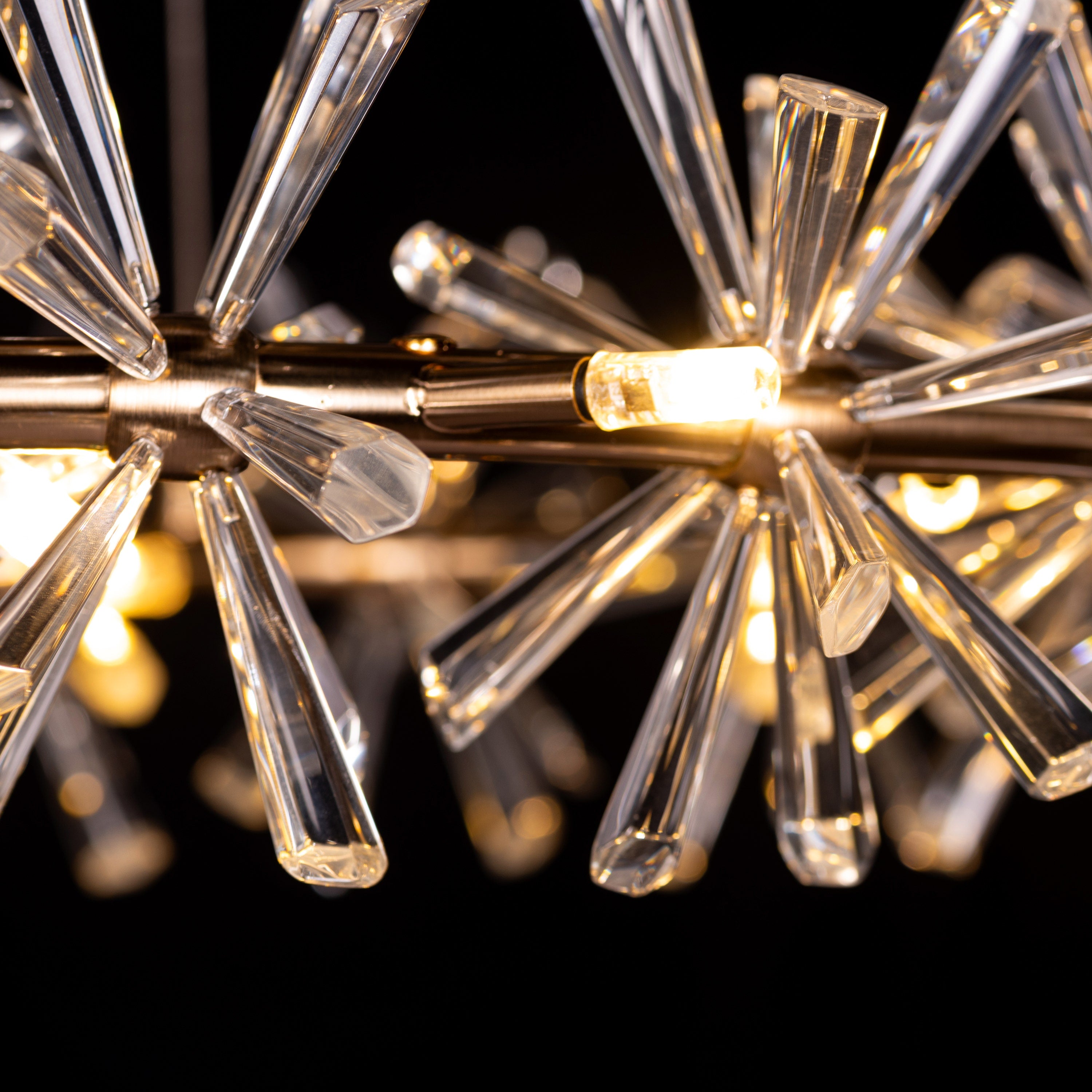 See Me In A Crown (Small, Gold) Crystal Chandelier