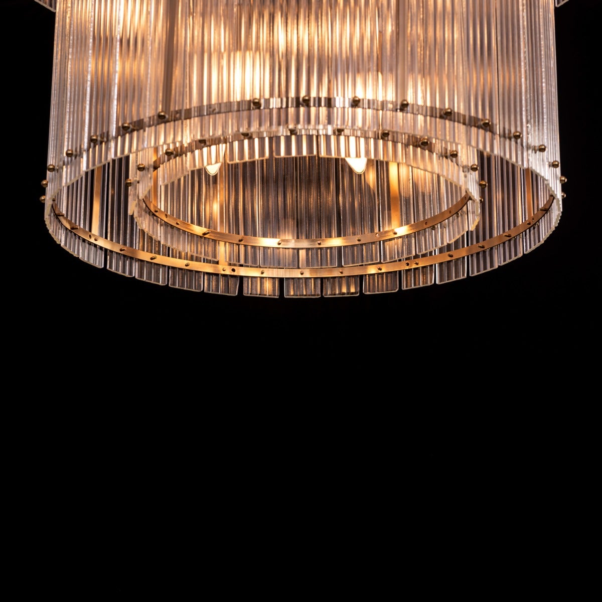 Take Me To The Hamptons (Large, Round, Gold) Chandelier