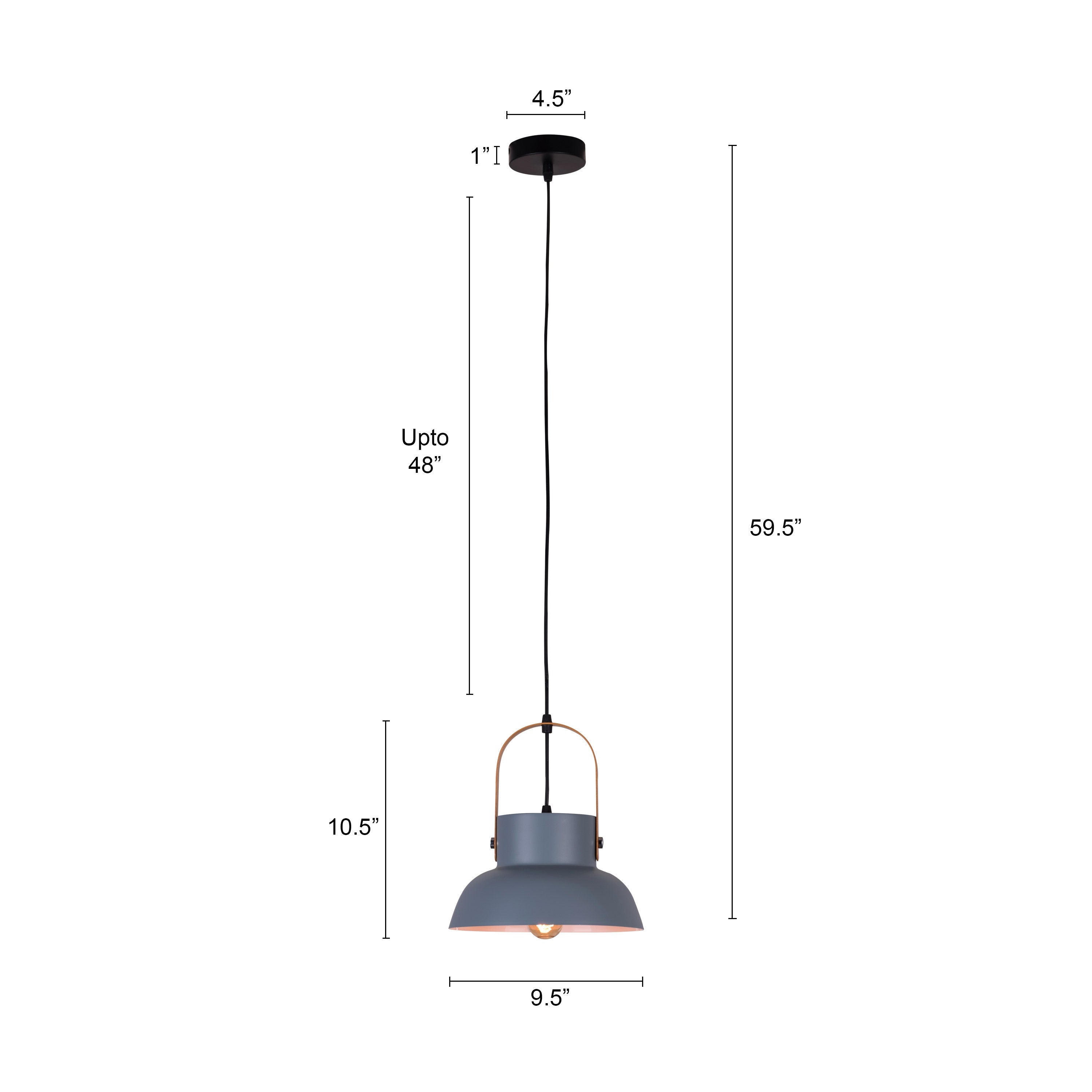 Problem Solver (Grey) Pendant Light