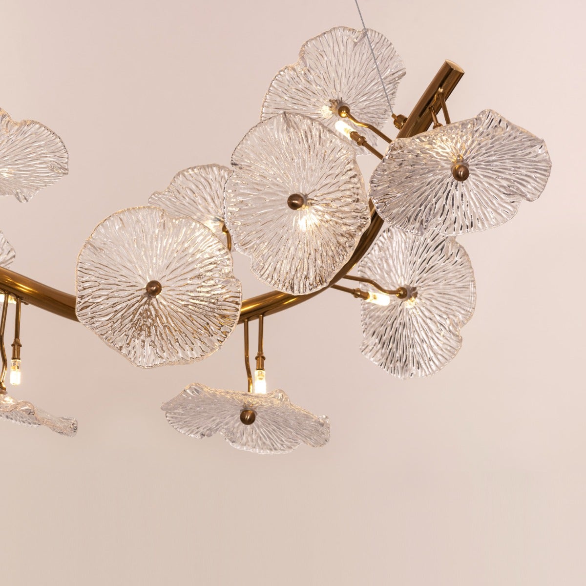 Written In The Stars (Small, Matte Gold) Tree Branch Chandelier