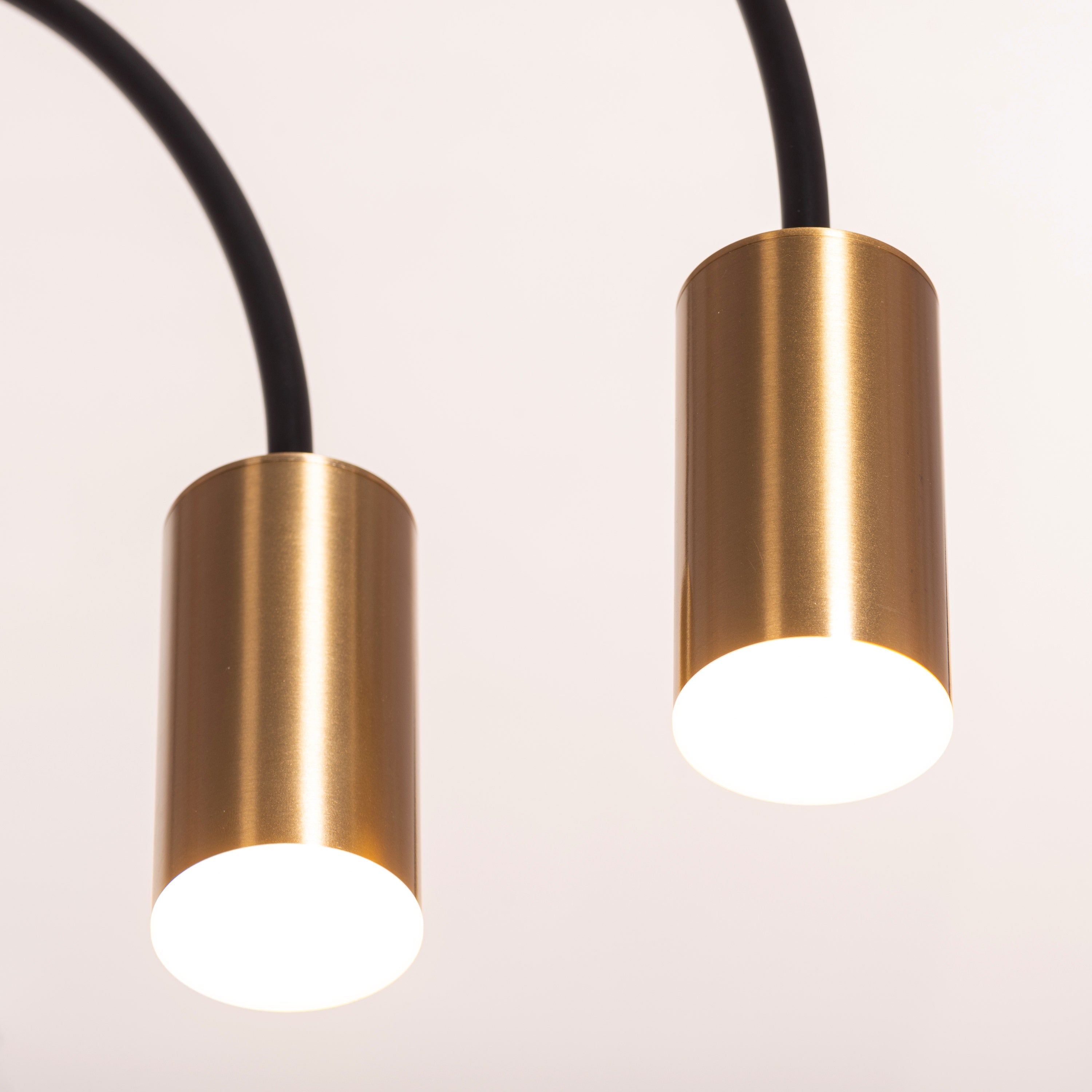 New Season (Black, Gold, Built-In LED) Pendant Light