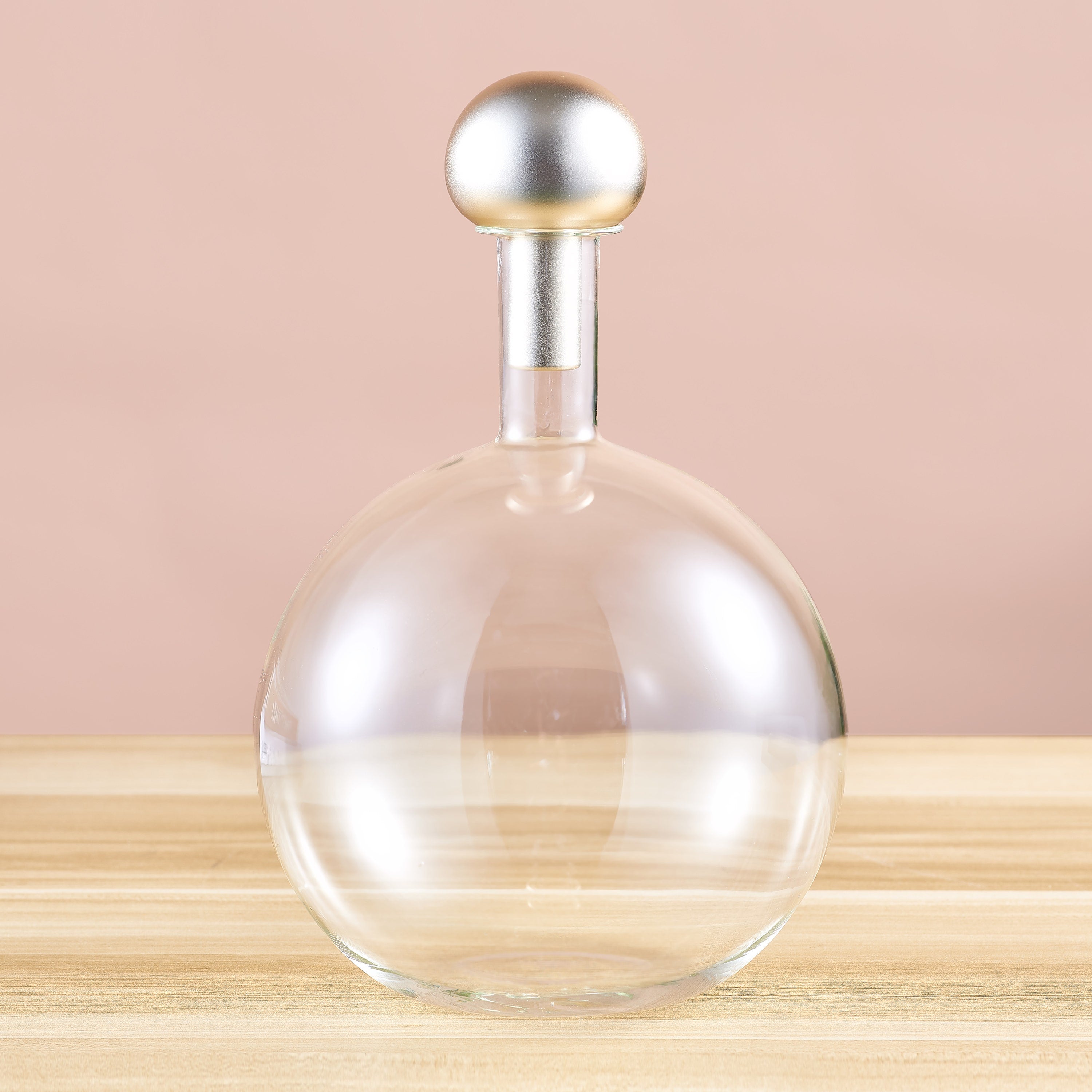 Crafty Carafe (Clear/Gold) Glass