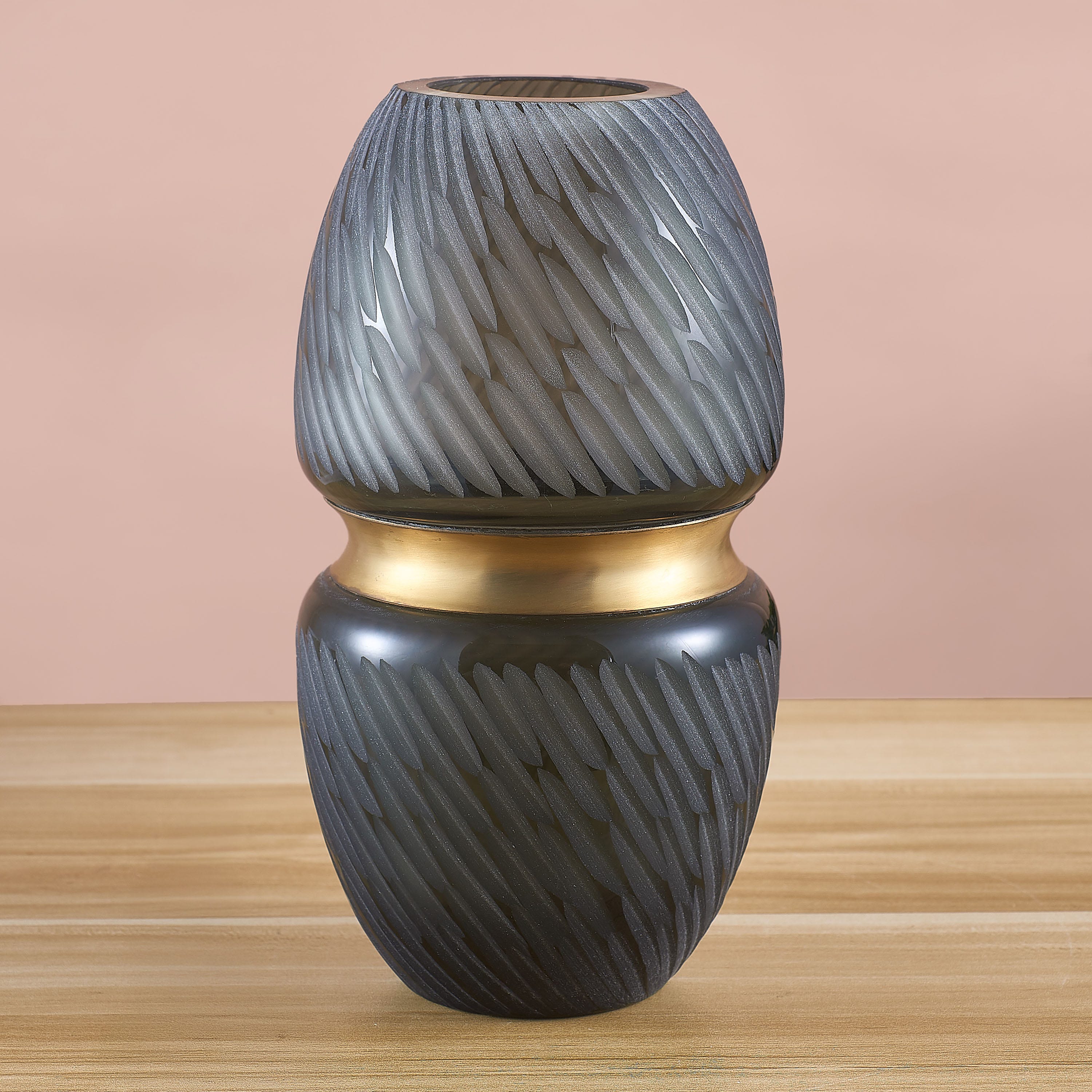 Smoke And Mirrors (Grey/Gold) Glass