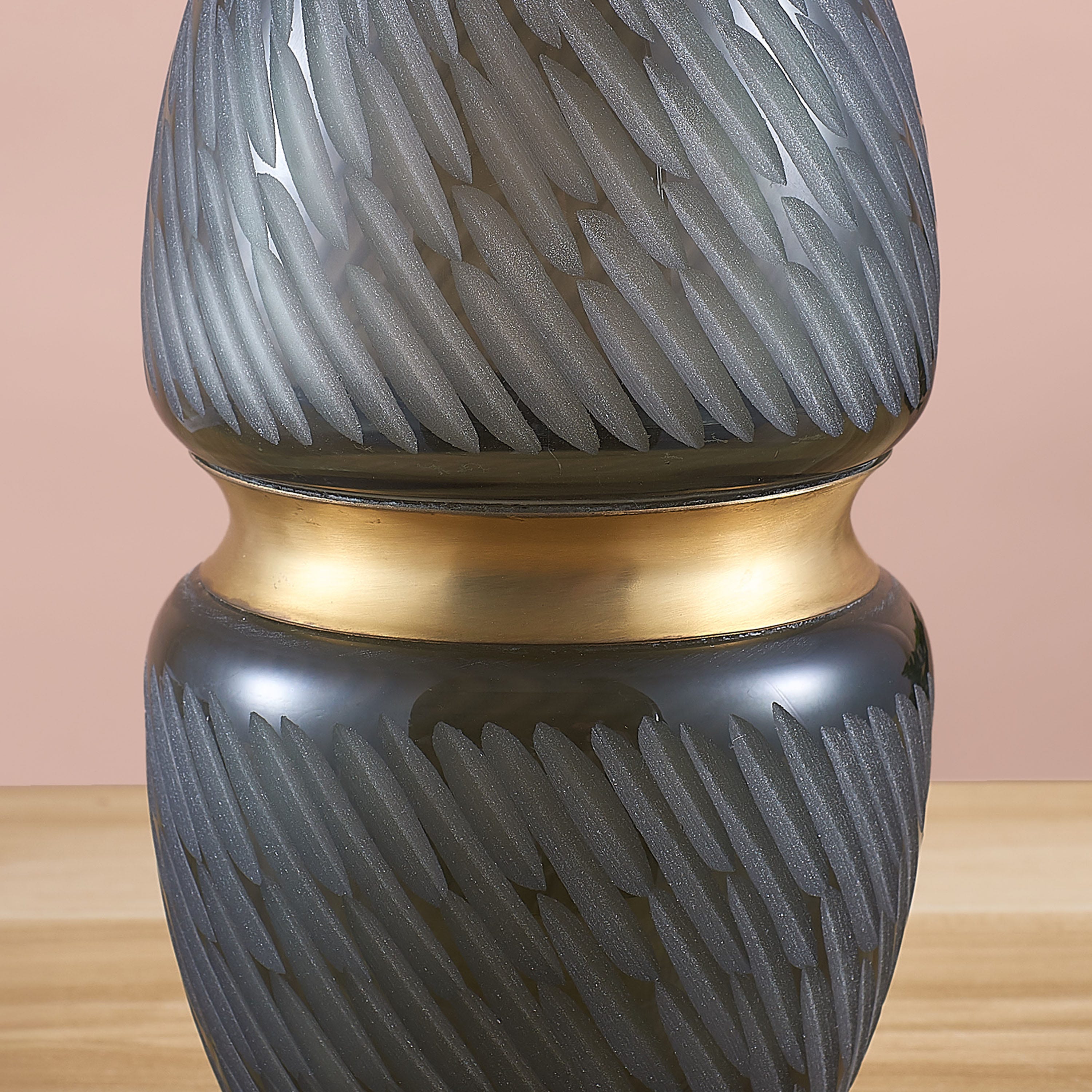 Smoke And Mirrors (Grey/Gold) Glass