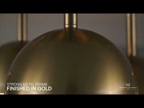 Party Favor (Small, Gold) Ceiling Light